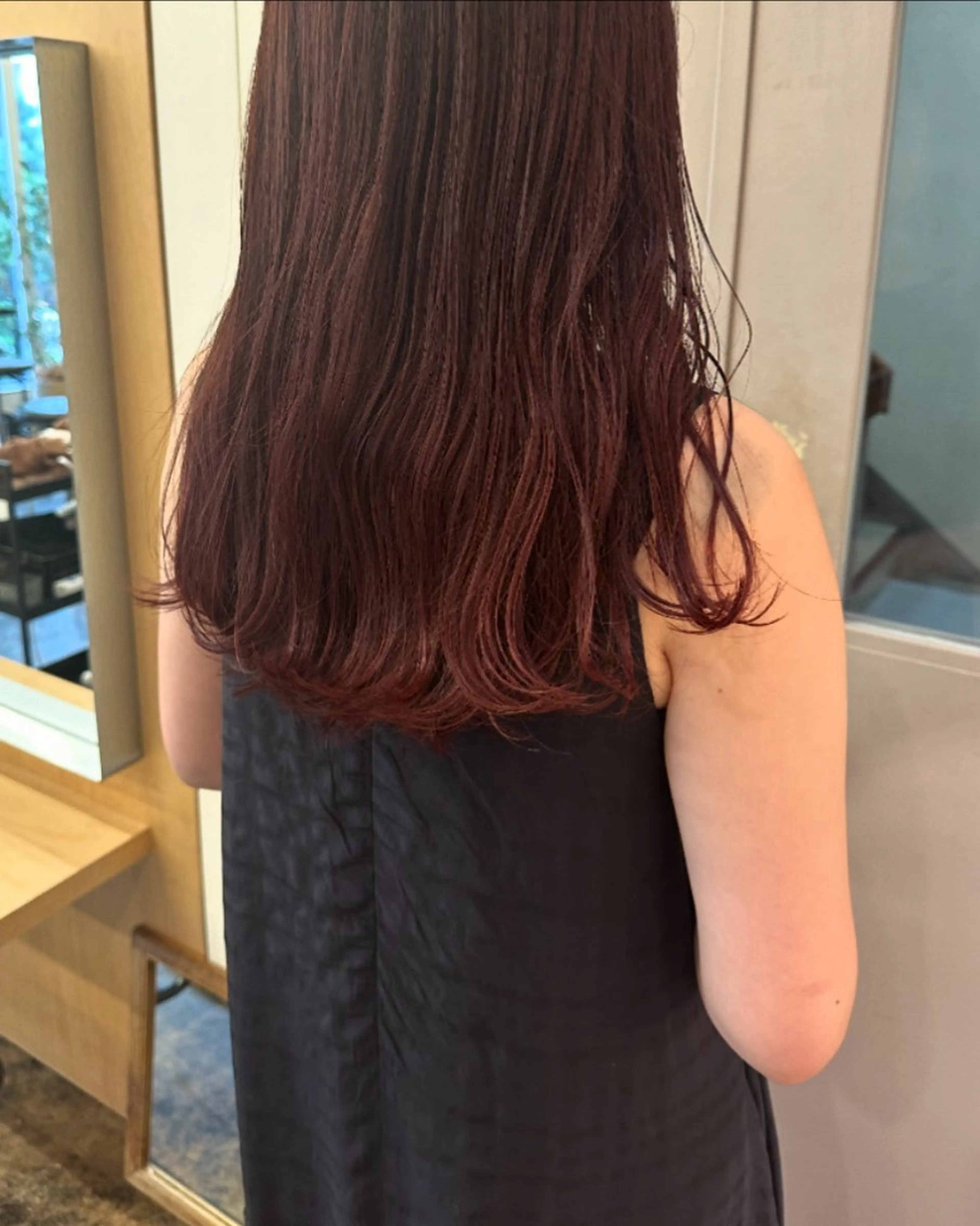 ロング カラー カット ヘアカラー トリートメント yupi🐈‍⬛ レイヤー/パーマのヘアスタイル