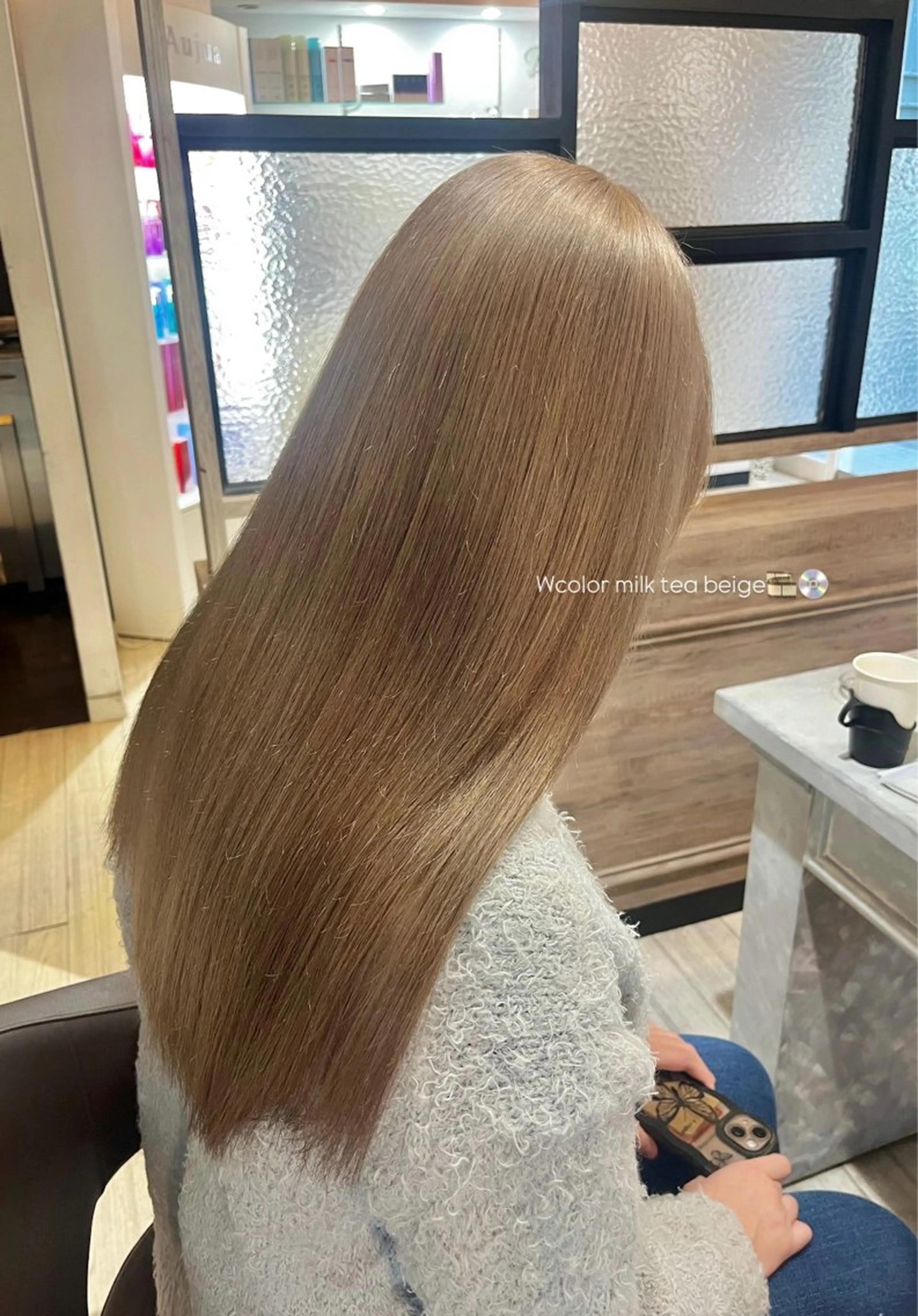 ロング カラー カット ヘアカラー ブリーチなしダブル カラー/なぎ🦖ᩚのヘアスタイル