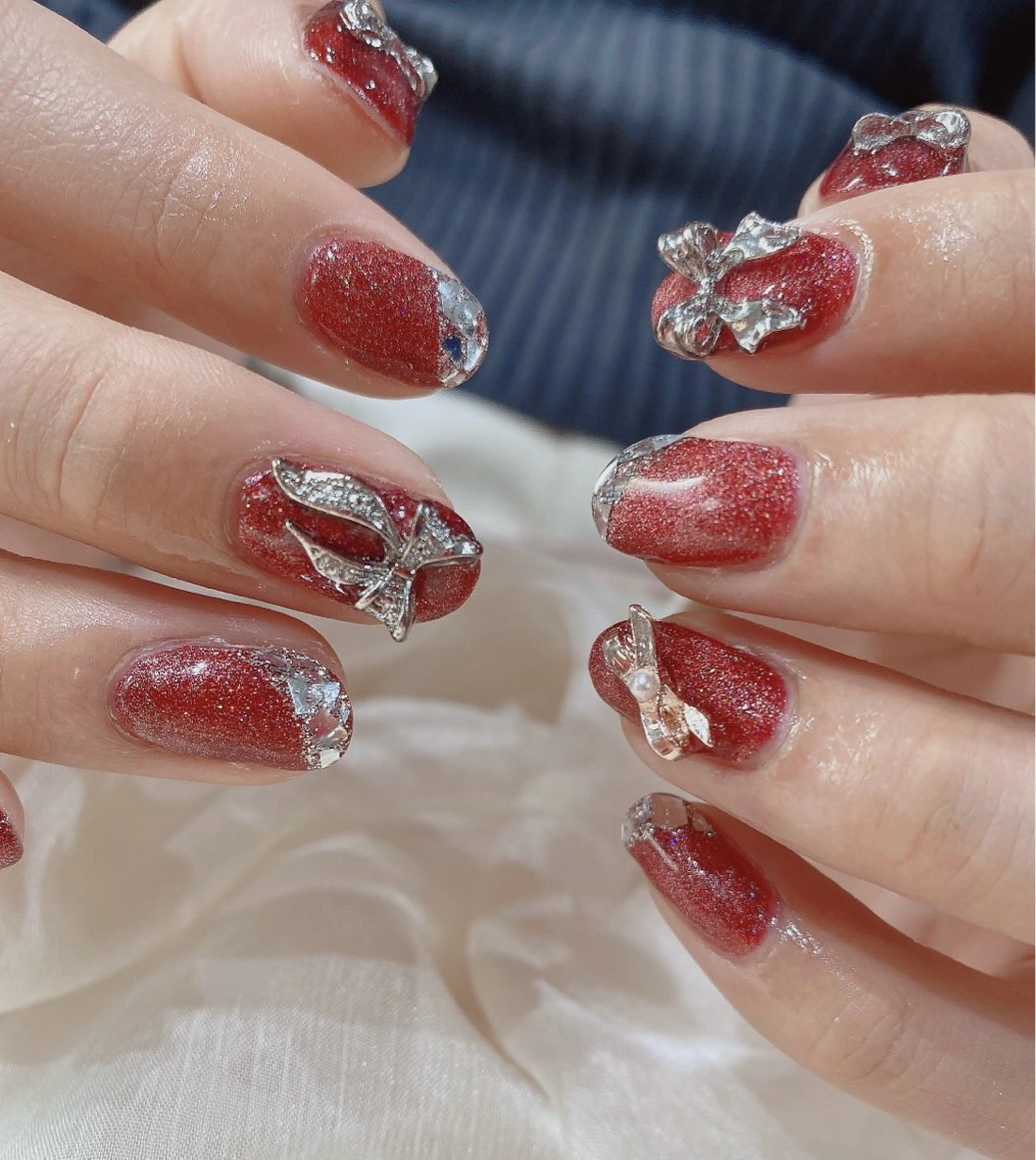 ショート ハンドネイル JNA認定講師🌸 RIEのネイルデザイン