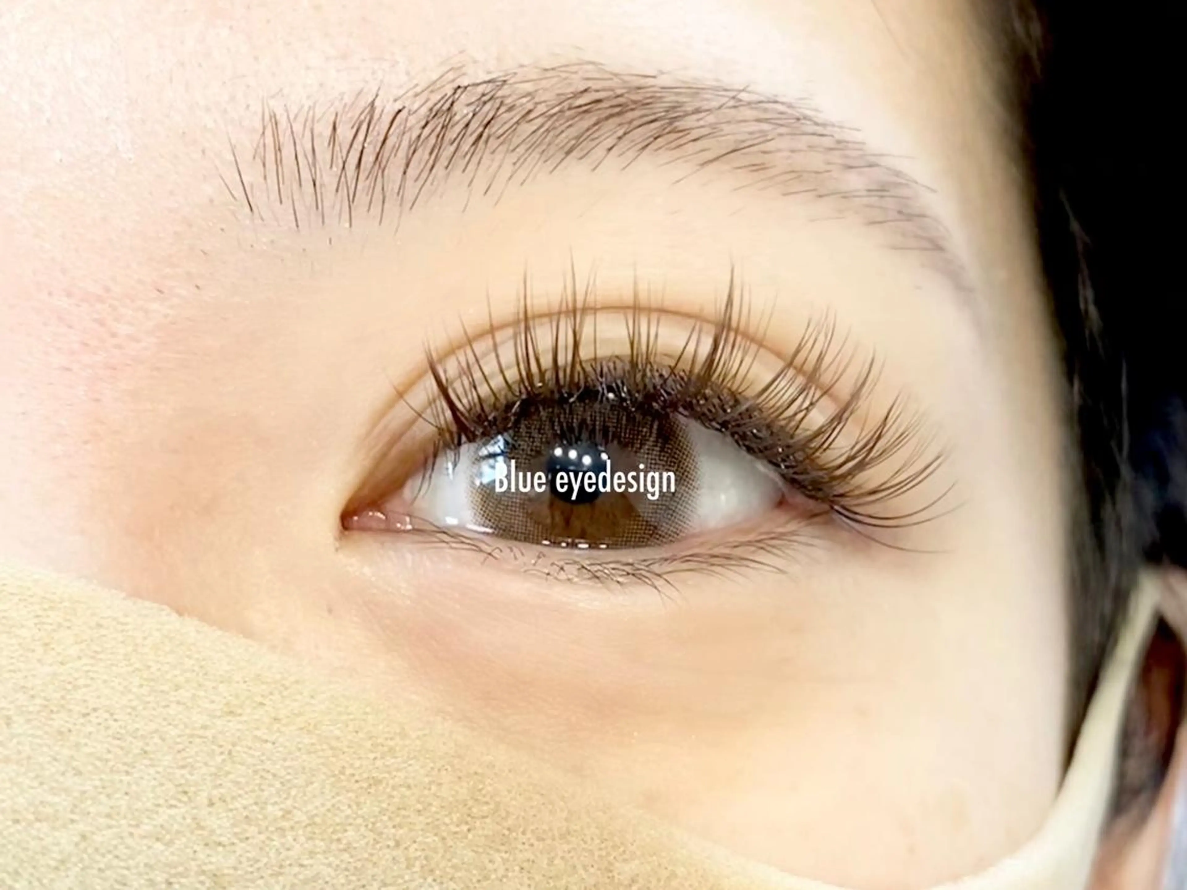 マツエク・マツパ カラーマツエク ボリュームラッシュ Blue_eyedesign所属・個室まつげサロン 越谷　aoiのマツエク・マツパデザイン