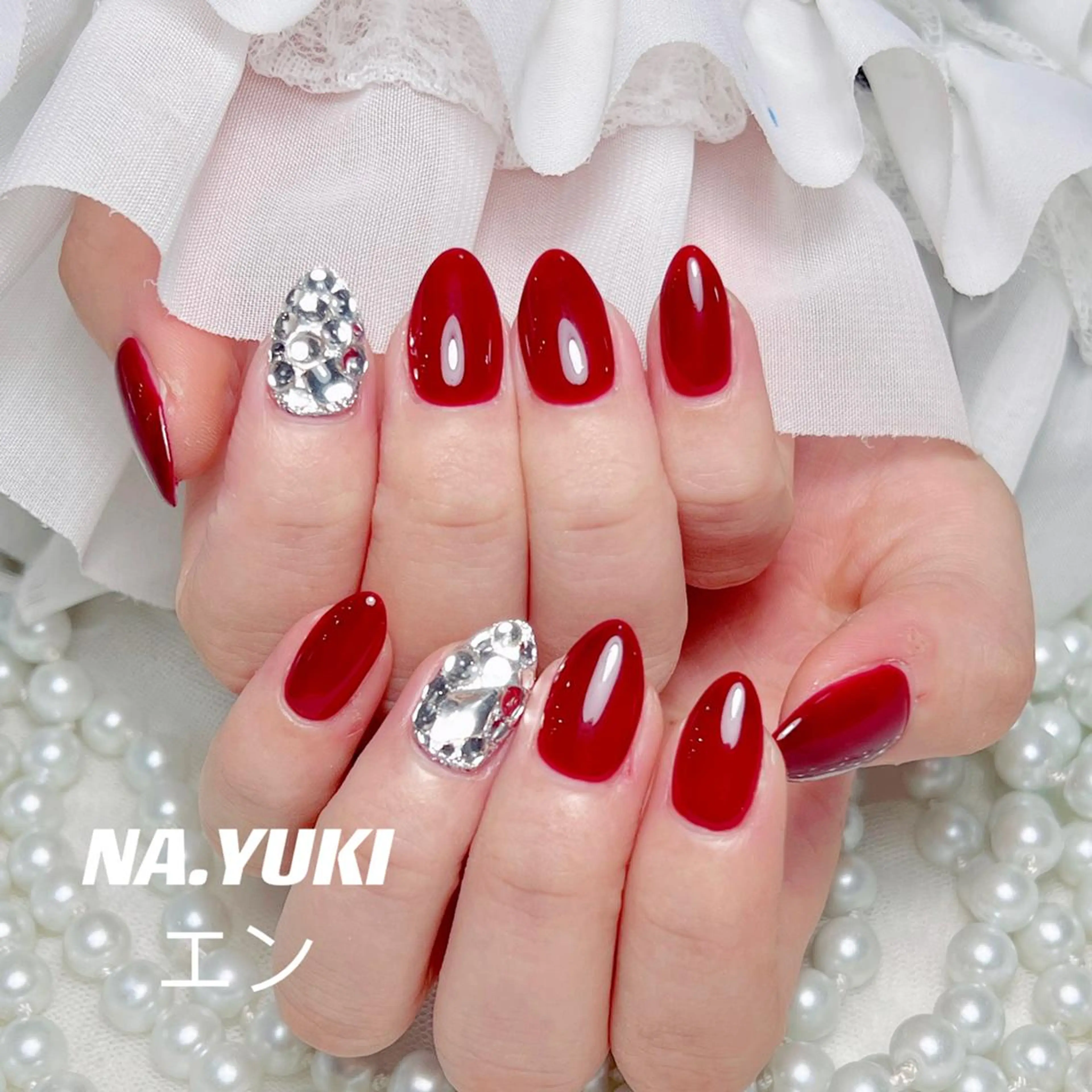 【ハンド】オフなしワンカラー+2本埋め尽くし2400円❤️色2個まで❤️ジェルオフあり+500の写真