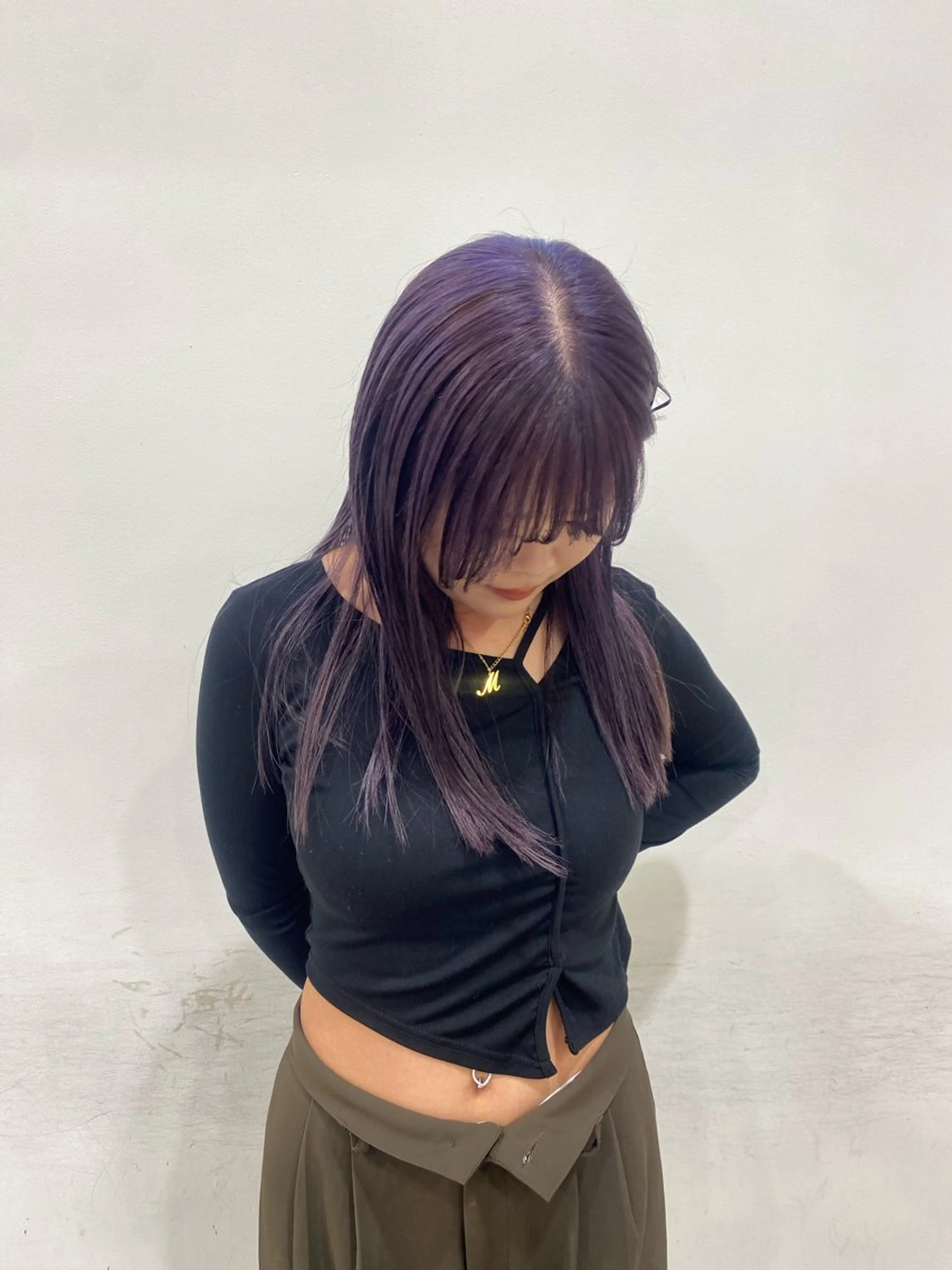 ロング レイヤー／マツエク 💋𝑨𝑵𝑵𝑨のヘアスタイル