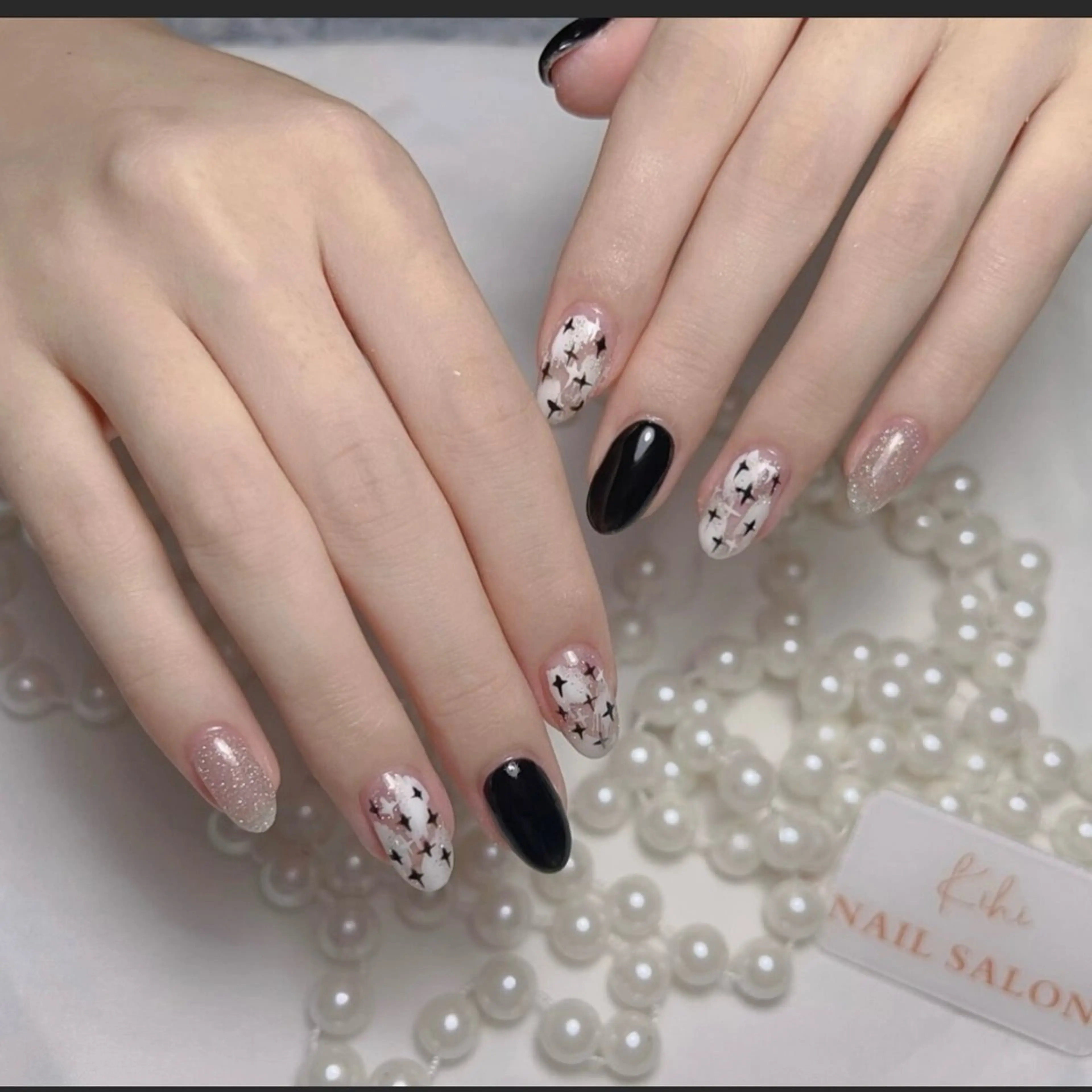 ネイル アートネイル フレンチネイル ジェルネイル グラデーション 韓国ネイル ハンドネイル ハンドケア さくら💮💮 【オフ無料】のネイルデザイン