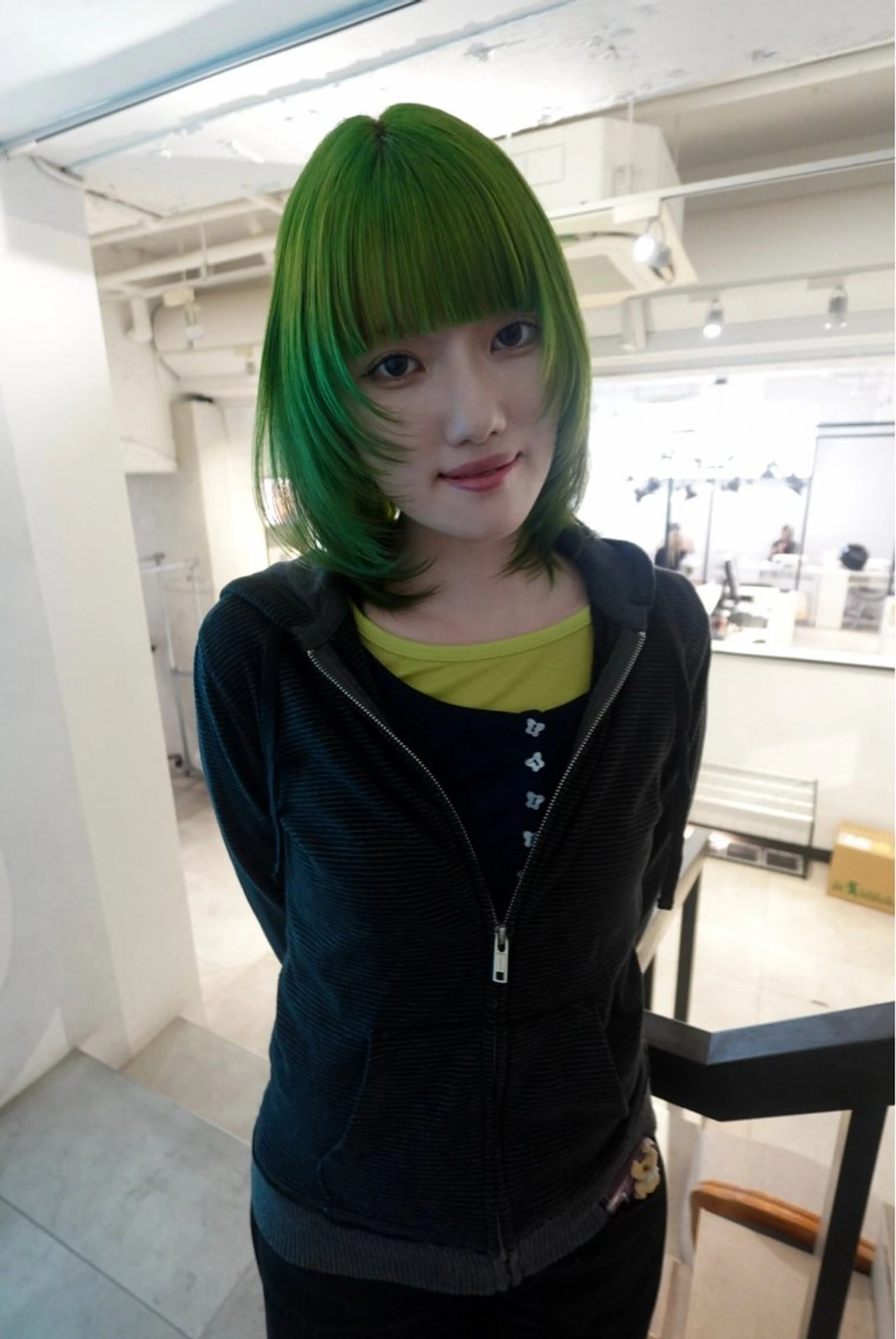 カラー ヘアカラー ハイトーン/ハッシュ カット/senaのヘアスタイル