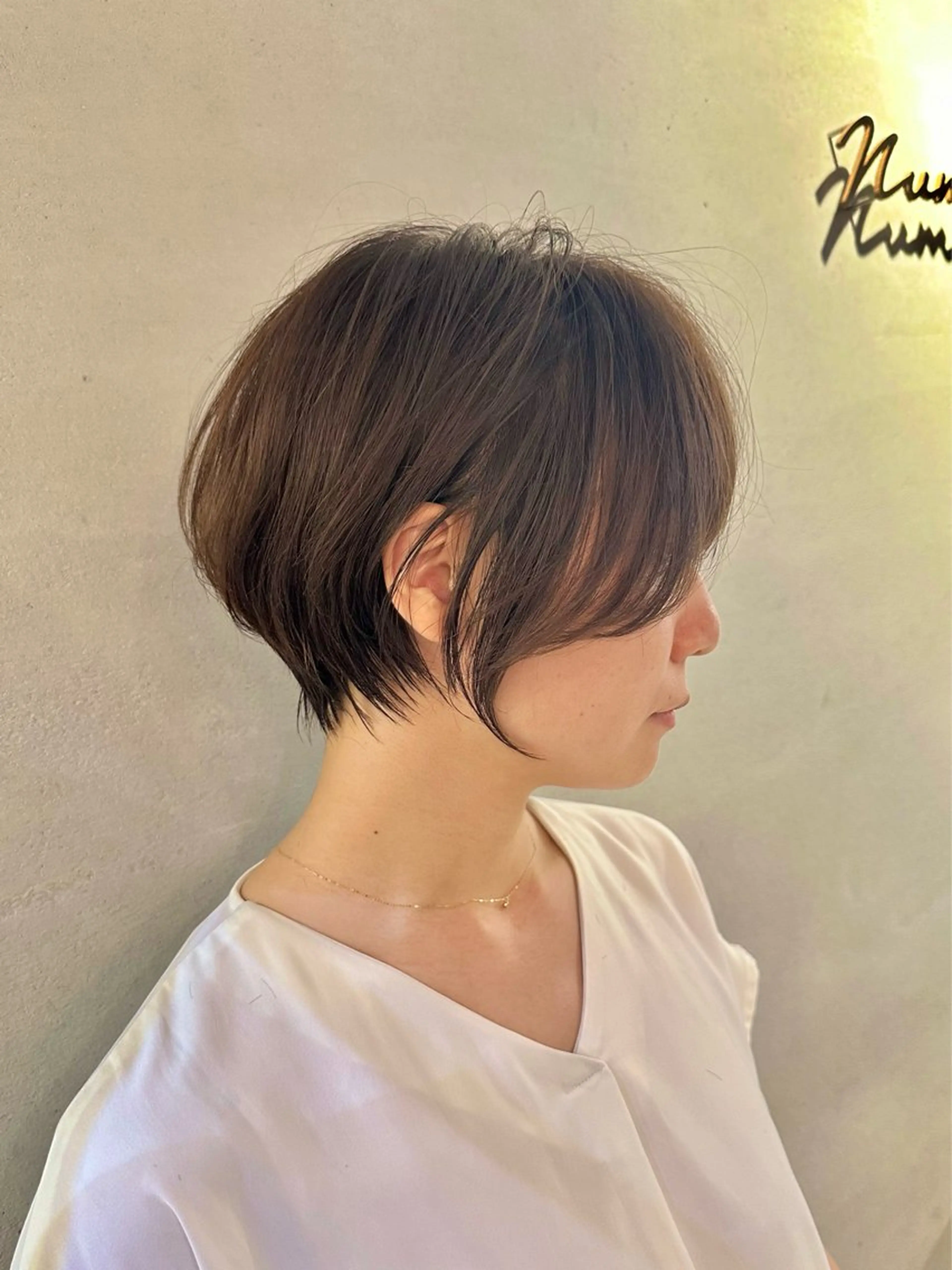 ショート Number六本松所属・山崎 友雅のヘアスタイル