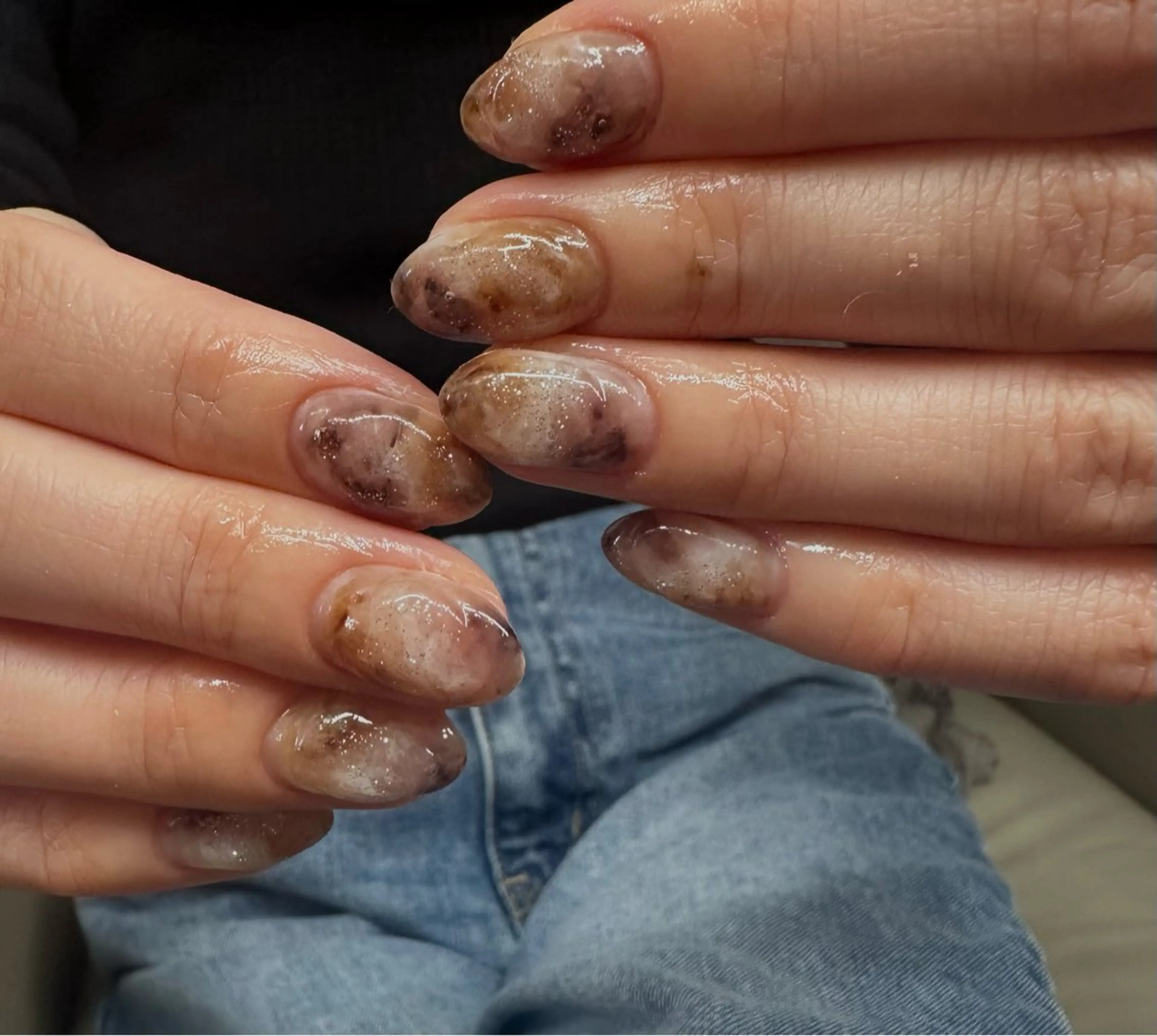 ネイル ニュアンスネイル シンプルネイル filonnail Yuunaのネイルデザイン