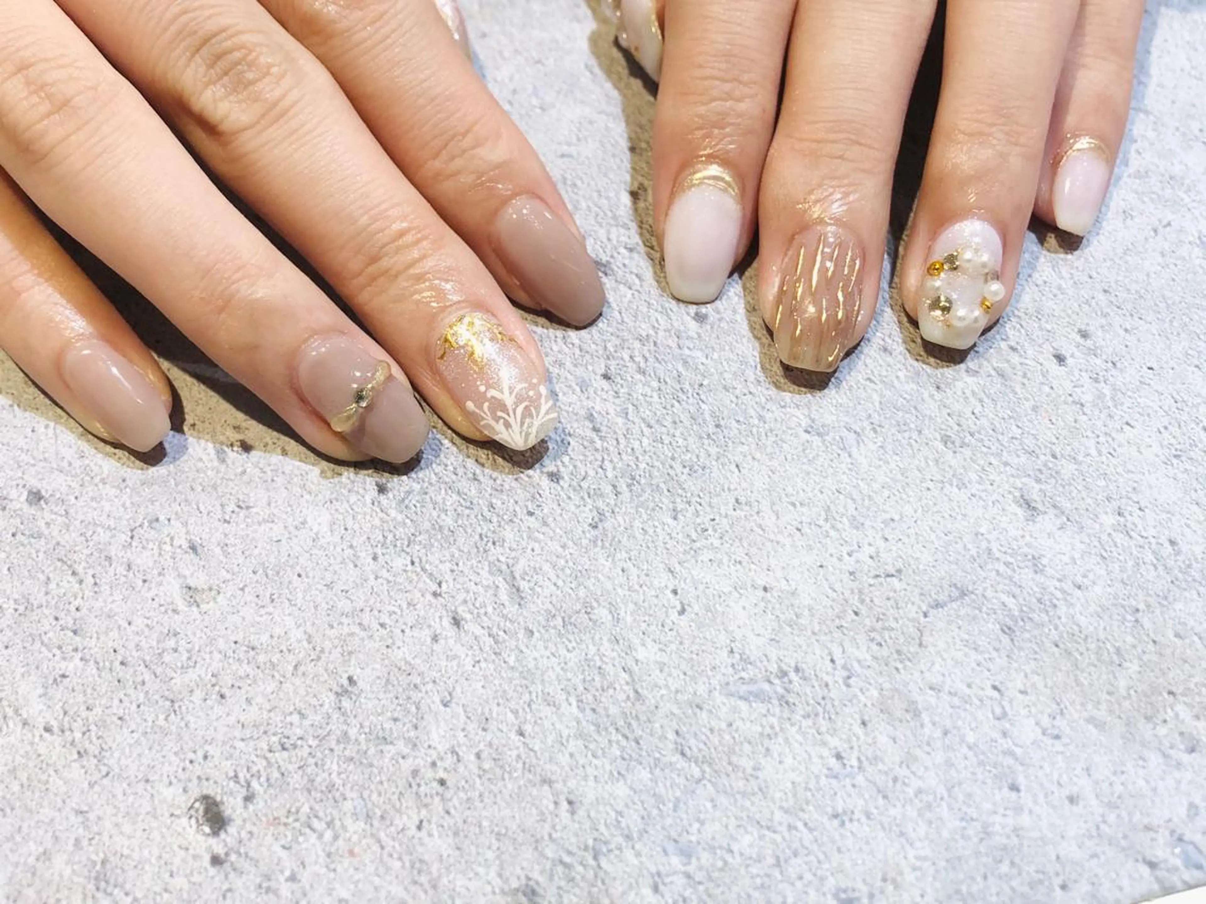 ネイル 舞田 苑香のネイルデザイン