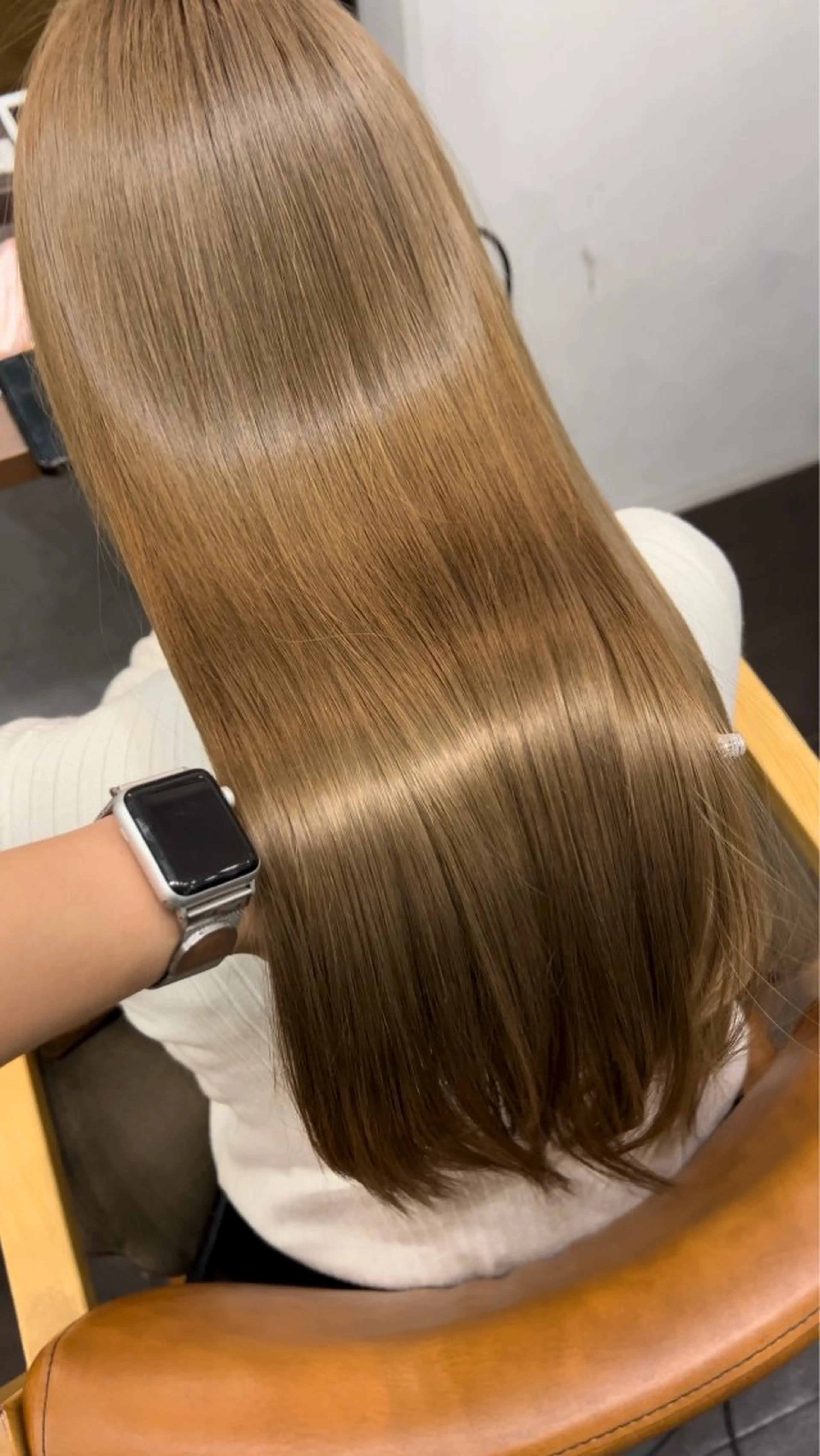 ロング カット ヘアカラー トリートメント ヘッドスパ 名駅/艶韓国風ヘア miyabiのヘアスタイル