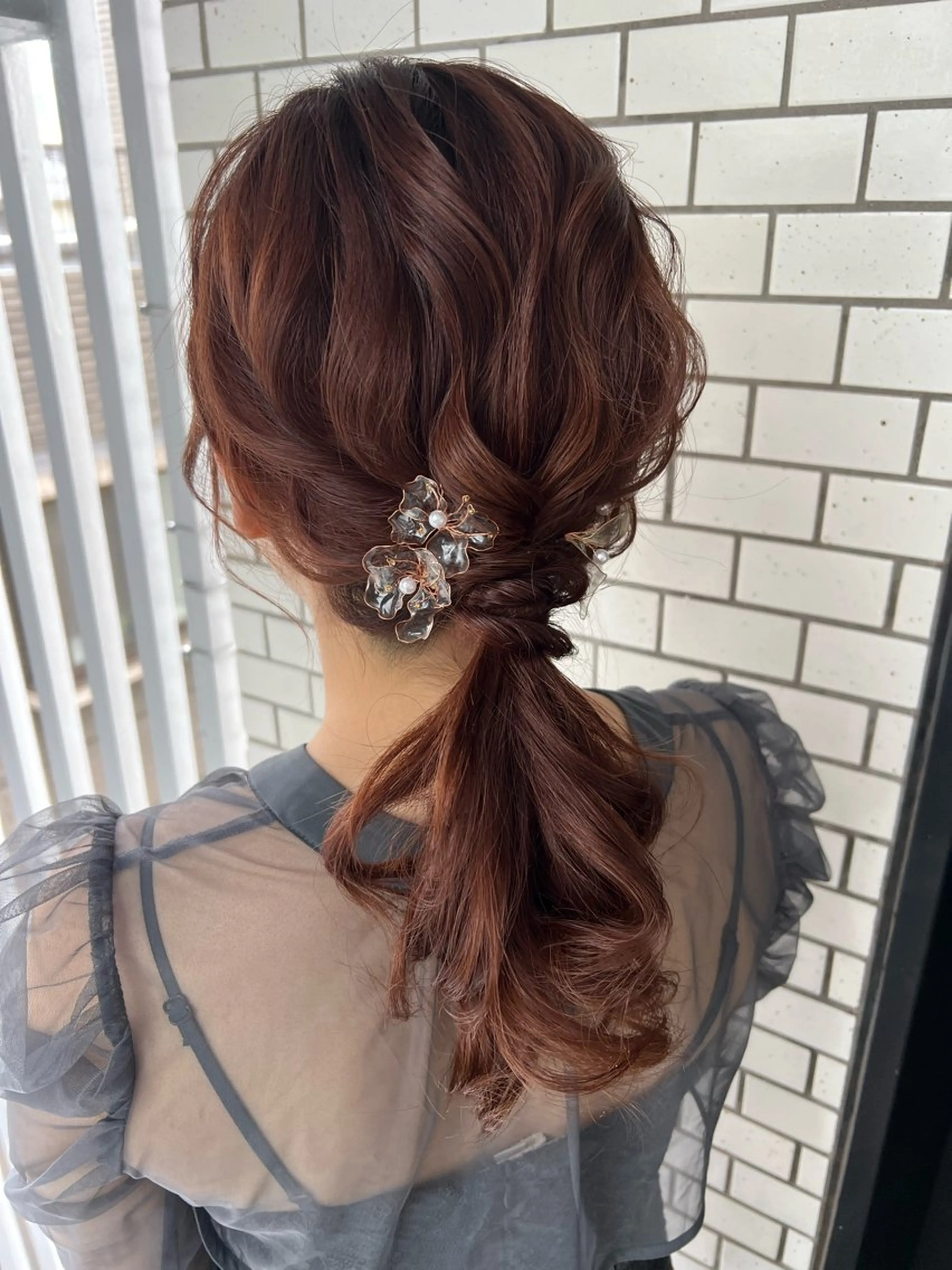 ヘアアレンジ ヘアセット 大人可愛いヘアメイク 💋🧚‍♀️しずかのヘアスタイル