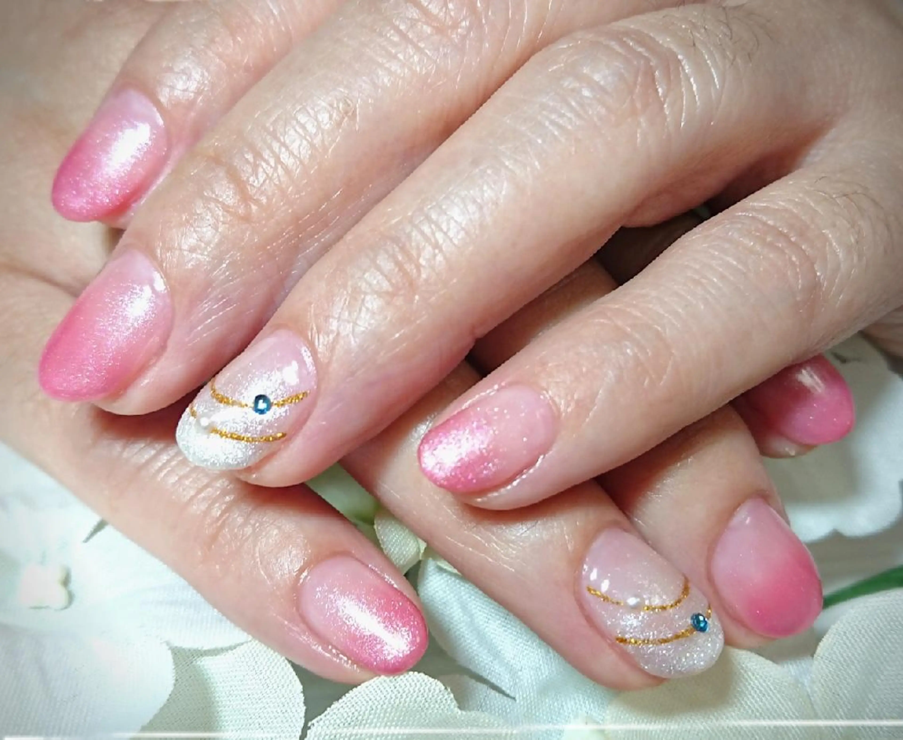 ネイル アートネイル ハンドネイル 林 珠里のネイルデザイン