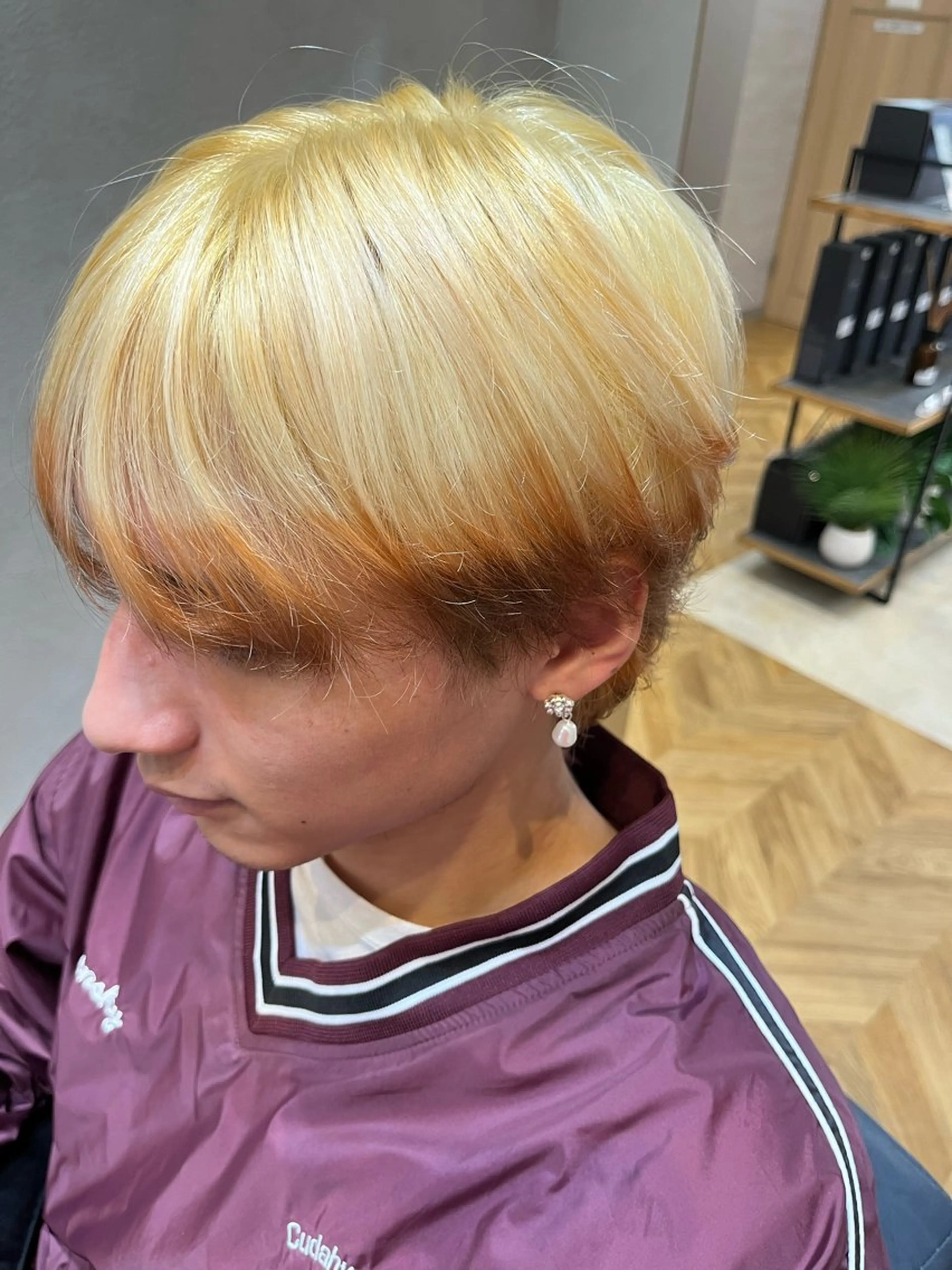 メンズ 💜N°大分💜 三浦のヘアスタイル