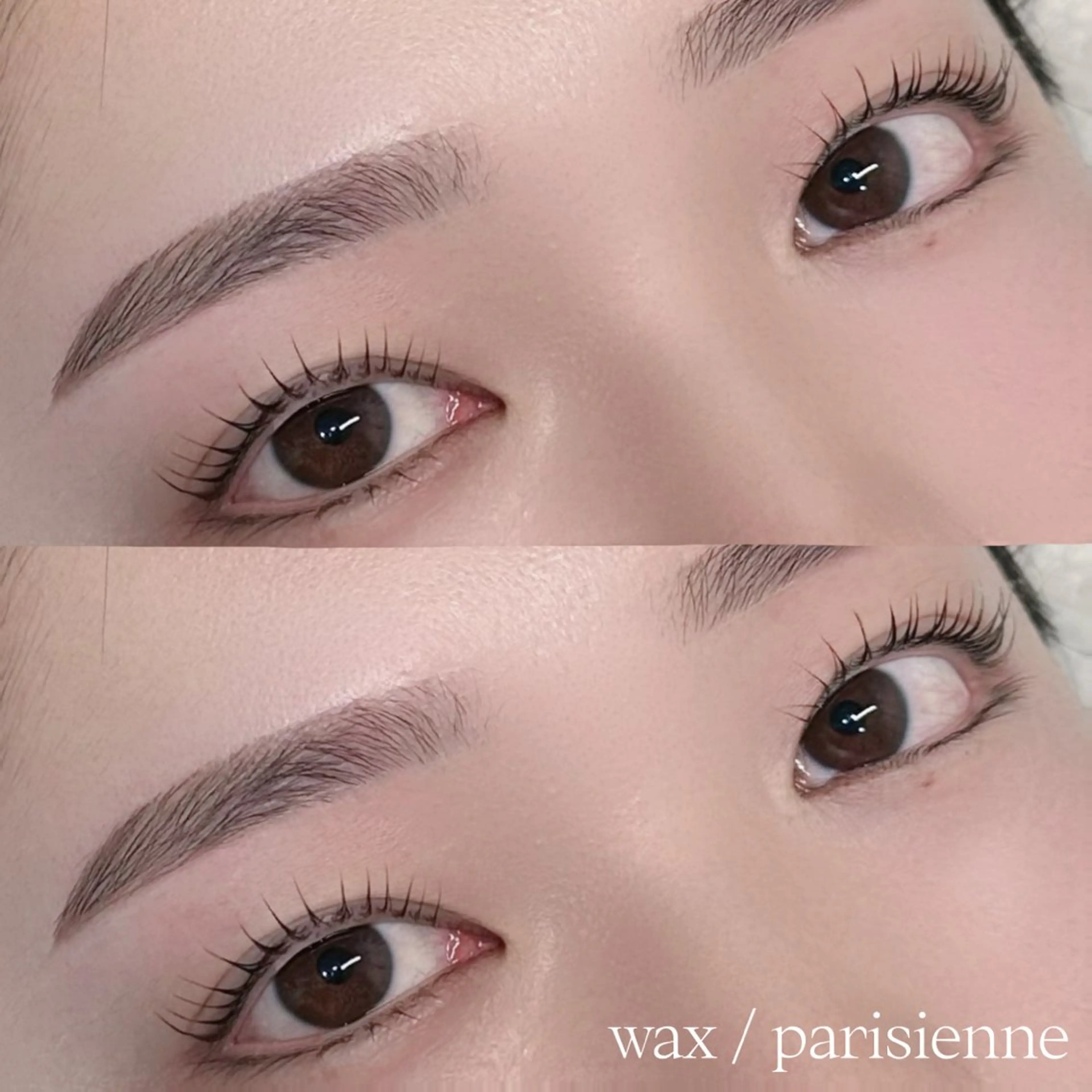 【パリジェンヌ×美眉wax】大人気セットメニュー🤍🩶の写真