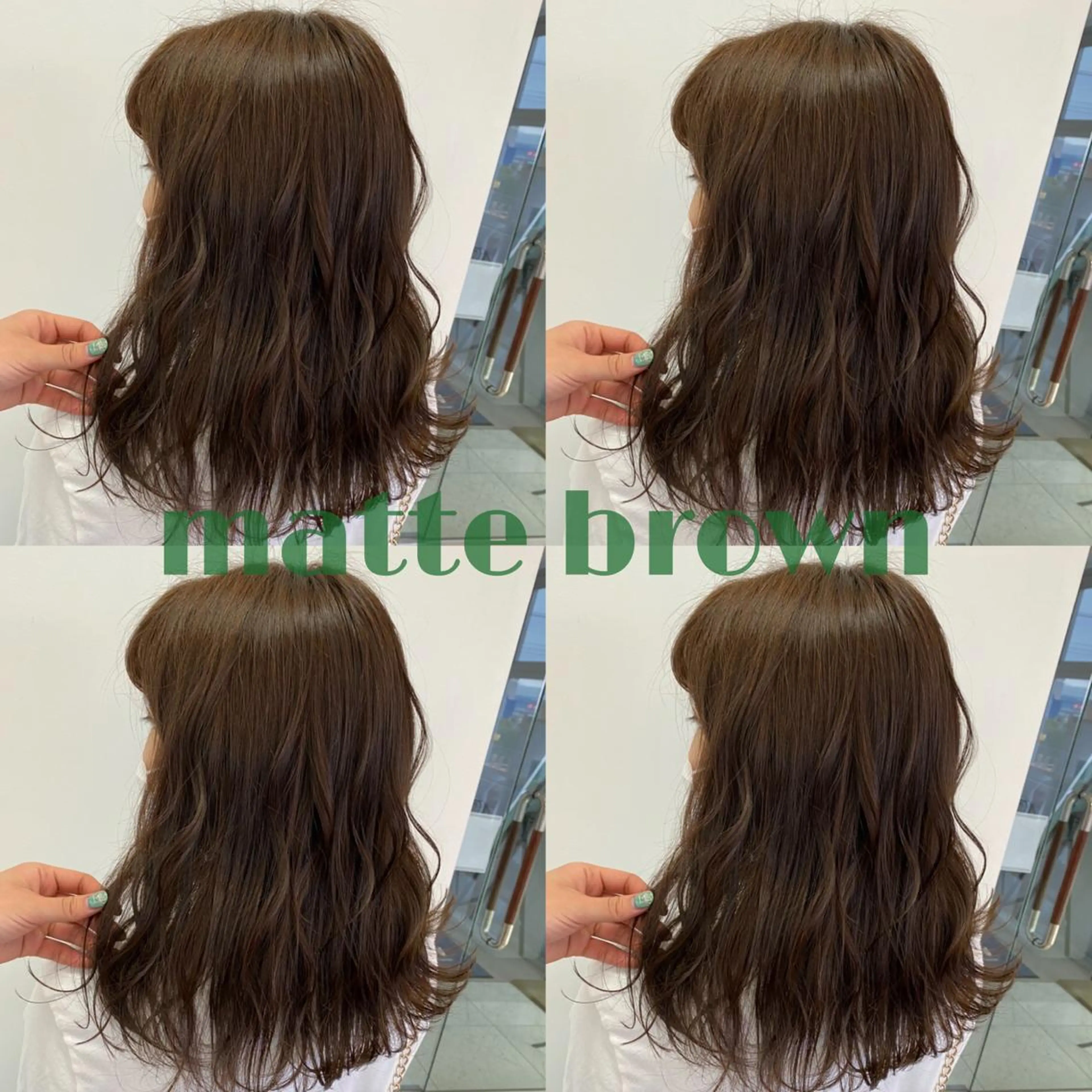 ロング カラー ブラウンカラー hair salon siro所属・小澤 志穂のヘアスタイル