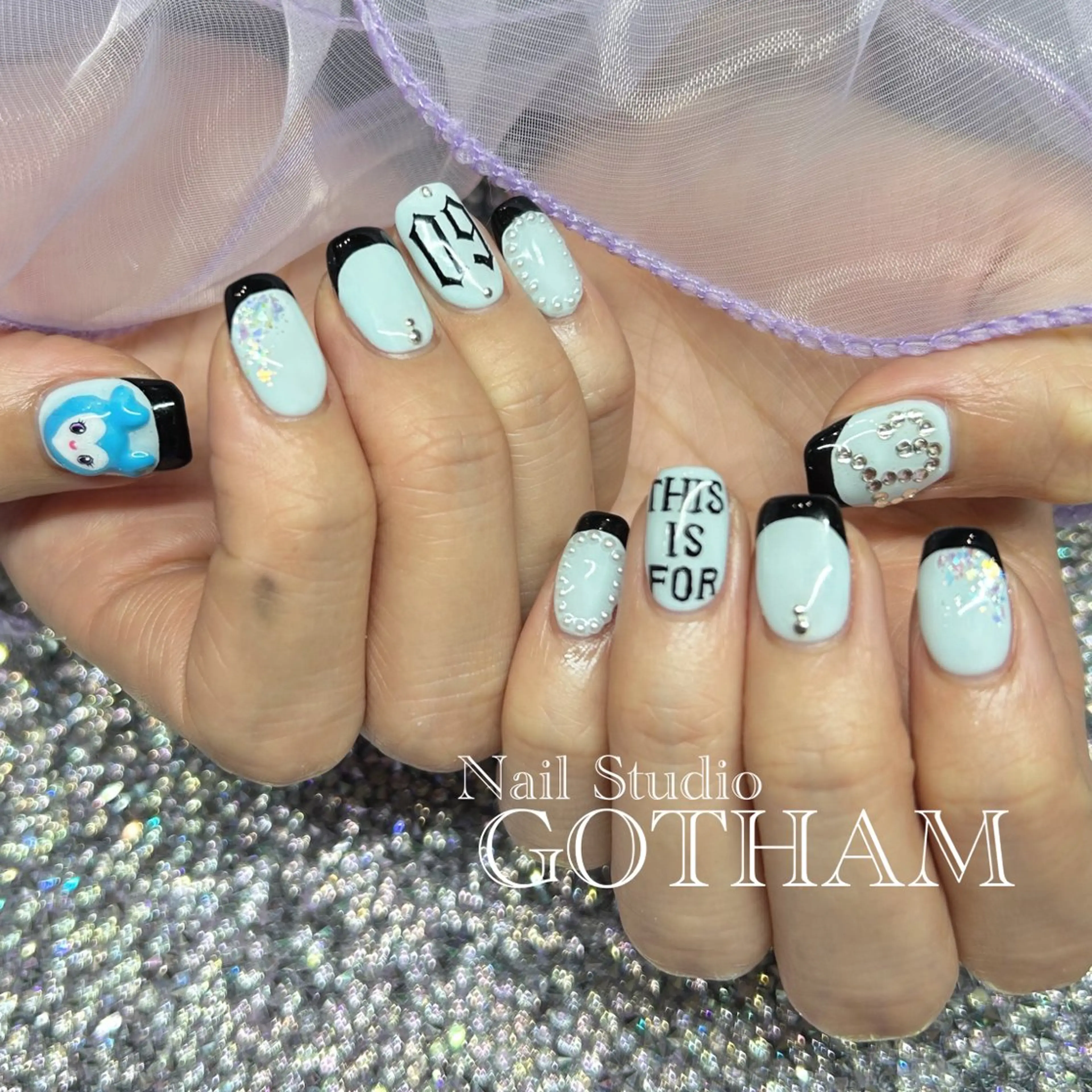ネイル ショートネイル シンプルネイル ハンドネイル Nail Studio GOTHAM所属・高円寺駅からすぐ🌈 ネイルGOTHAMのネイルデザイン