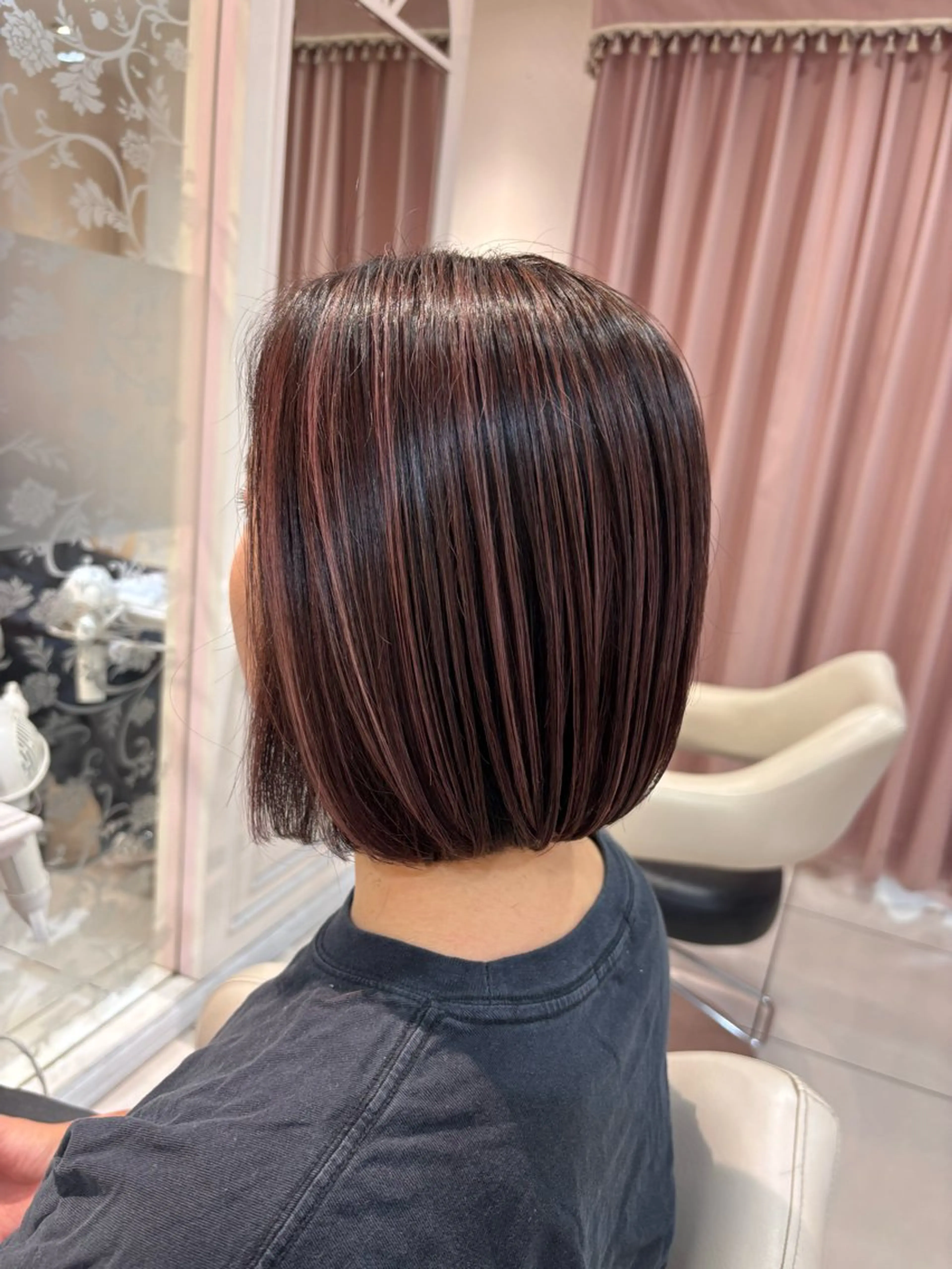 ミディアム カット ヘアカラー 12月特別価格⚡️ 🌈岩田怜子🌈のヘアスタイル