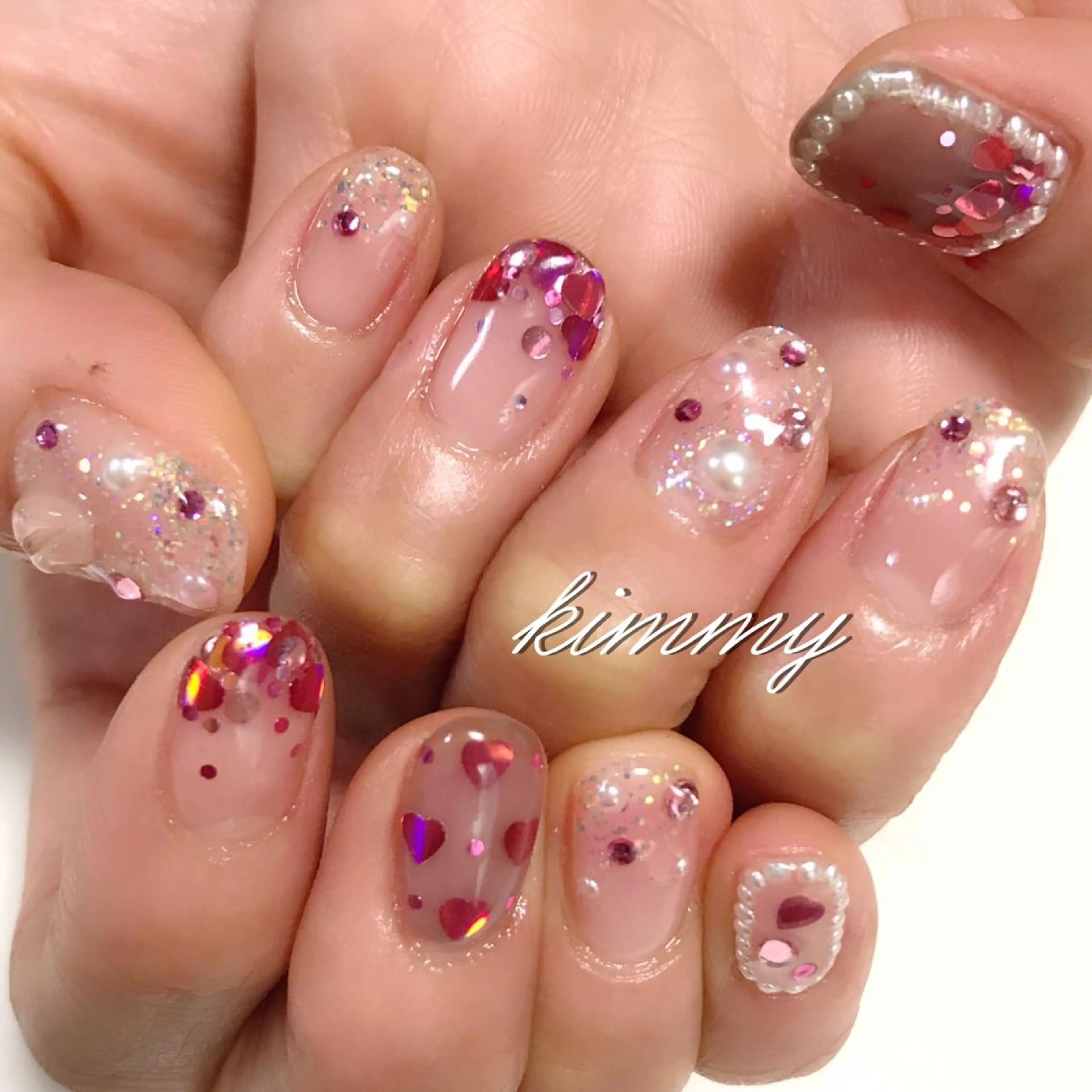 ネイル ハンドネイル kimmy nailsのネイルデザイン