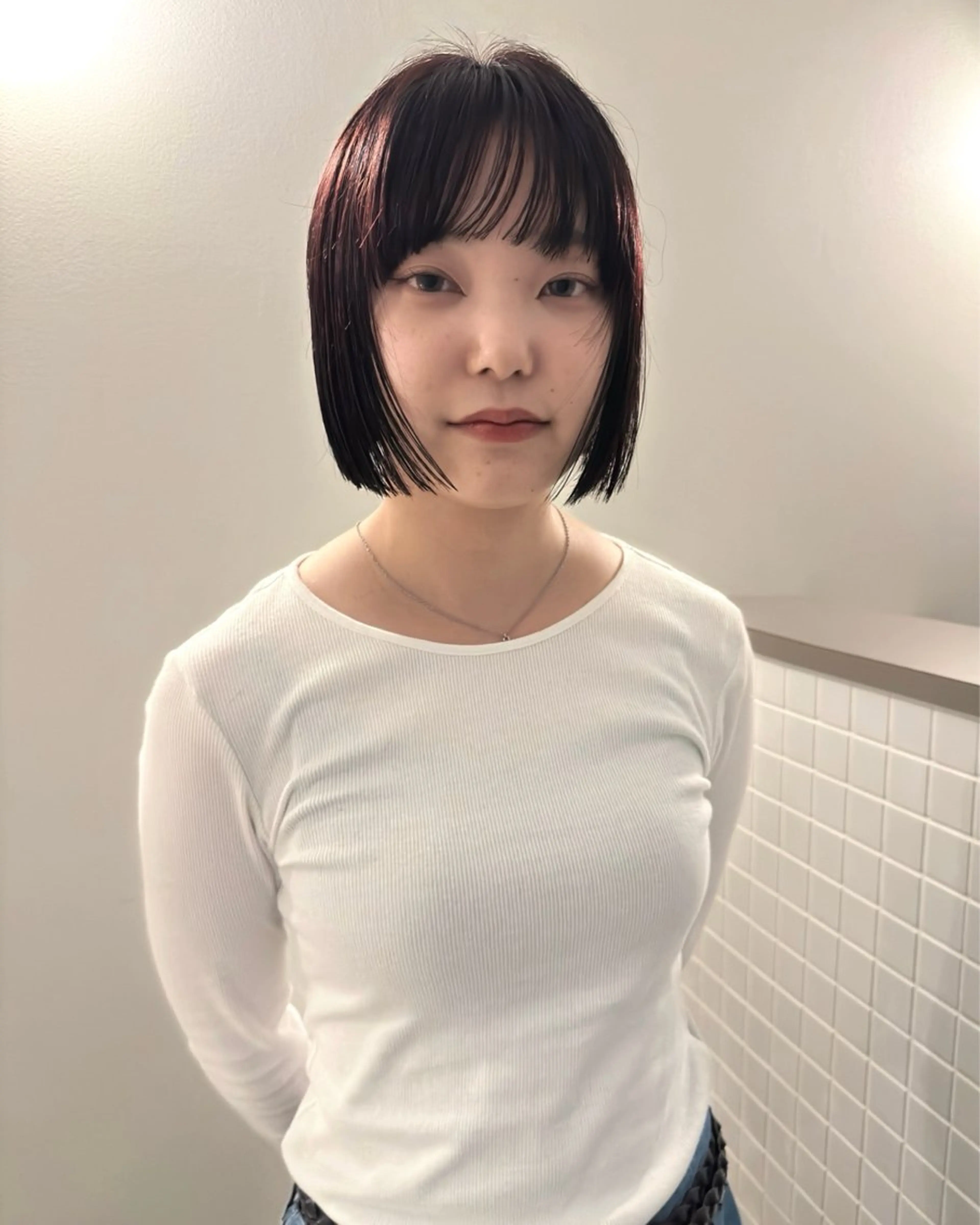 ショート カラー ハイトーンカラー パープルカラー 似合わせカット カット ヘアカラー トリートメント デザイン/ブリーチ Kaito🐩/栄のヘアスタイル