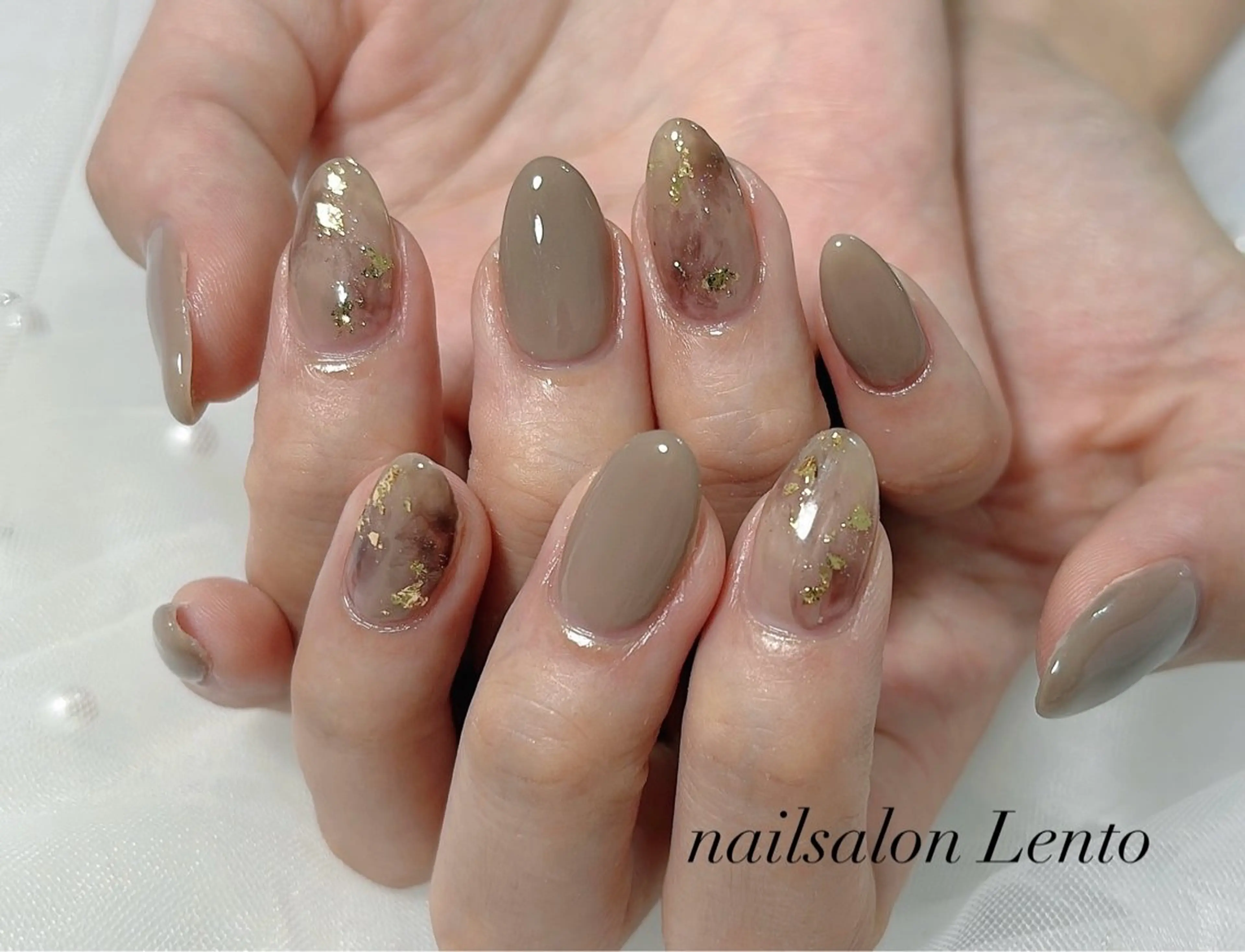 ネイル シンプルネイル ハンドネイル ネイルサロンLento所属・ネイルサロン Lentoのネイルデザイン