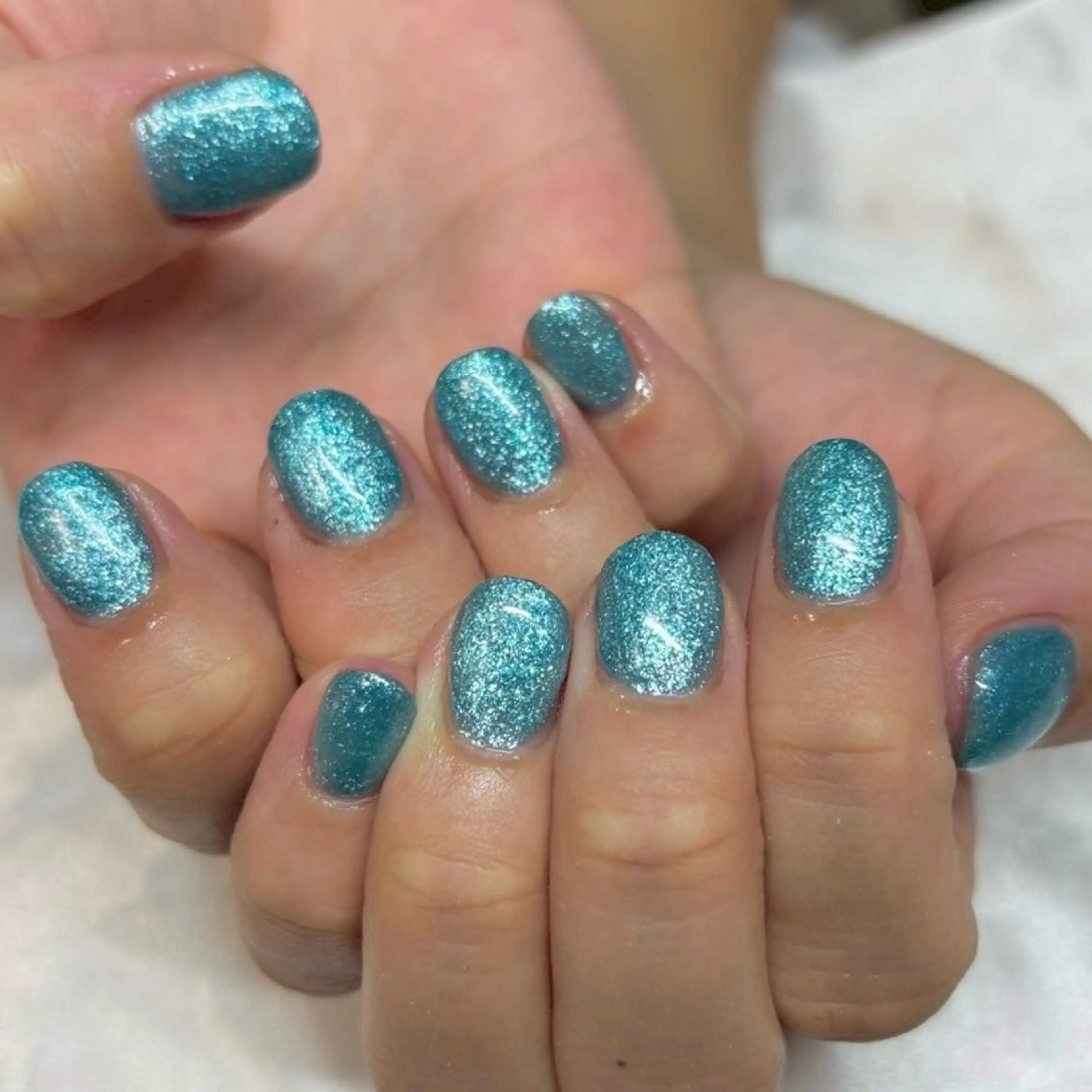 ネイル ラメ(グリッター) ワンカラーネイル lalaroom. nailsalon航空公園店所属・lala room.のネイルデザイン