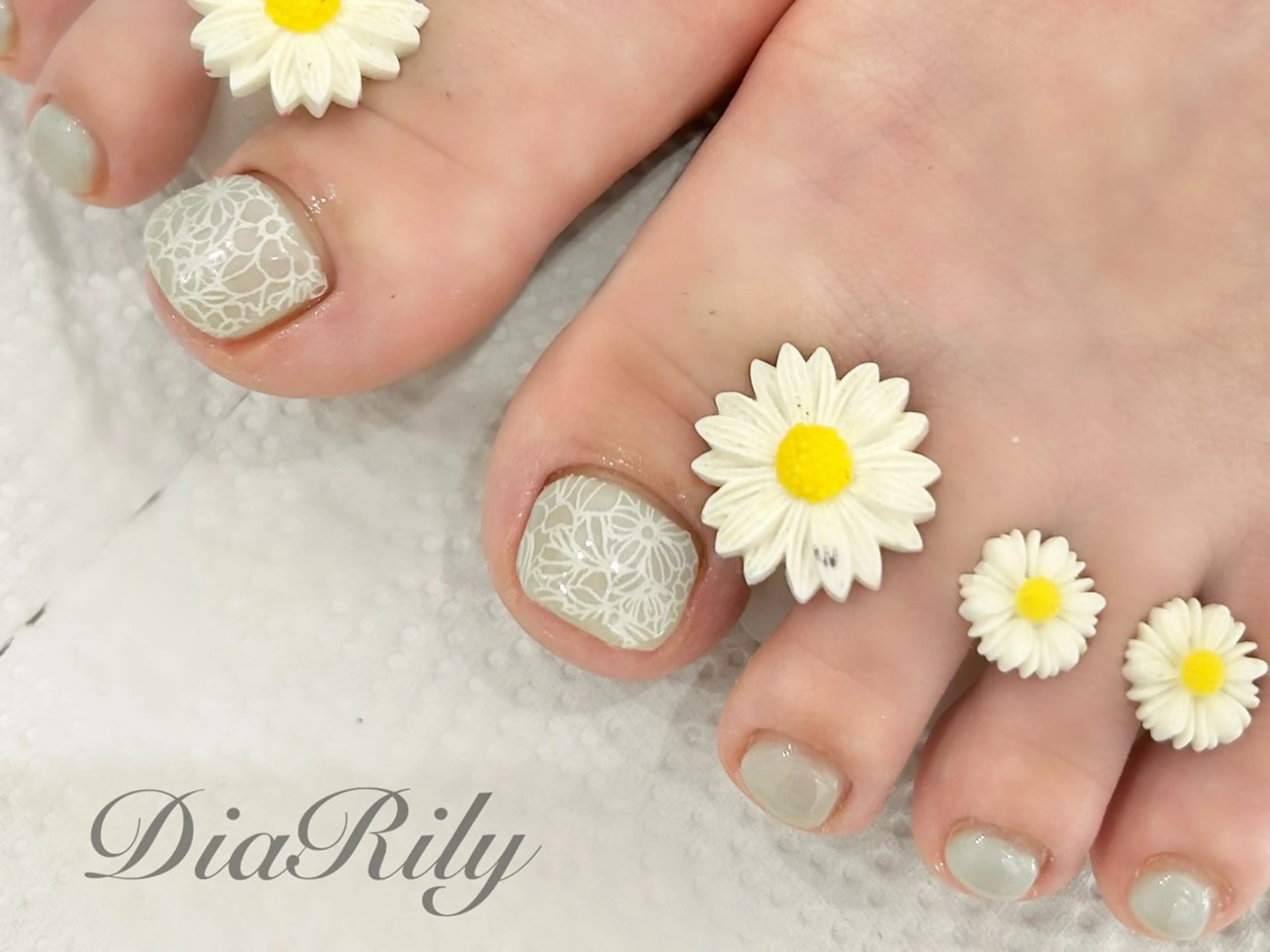 ネイル フットネイル DiaRily所属・diarily はるひのネイルデザイン