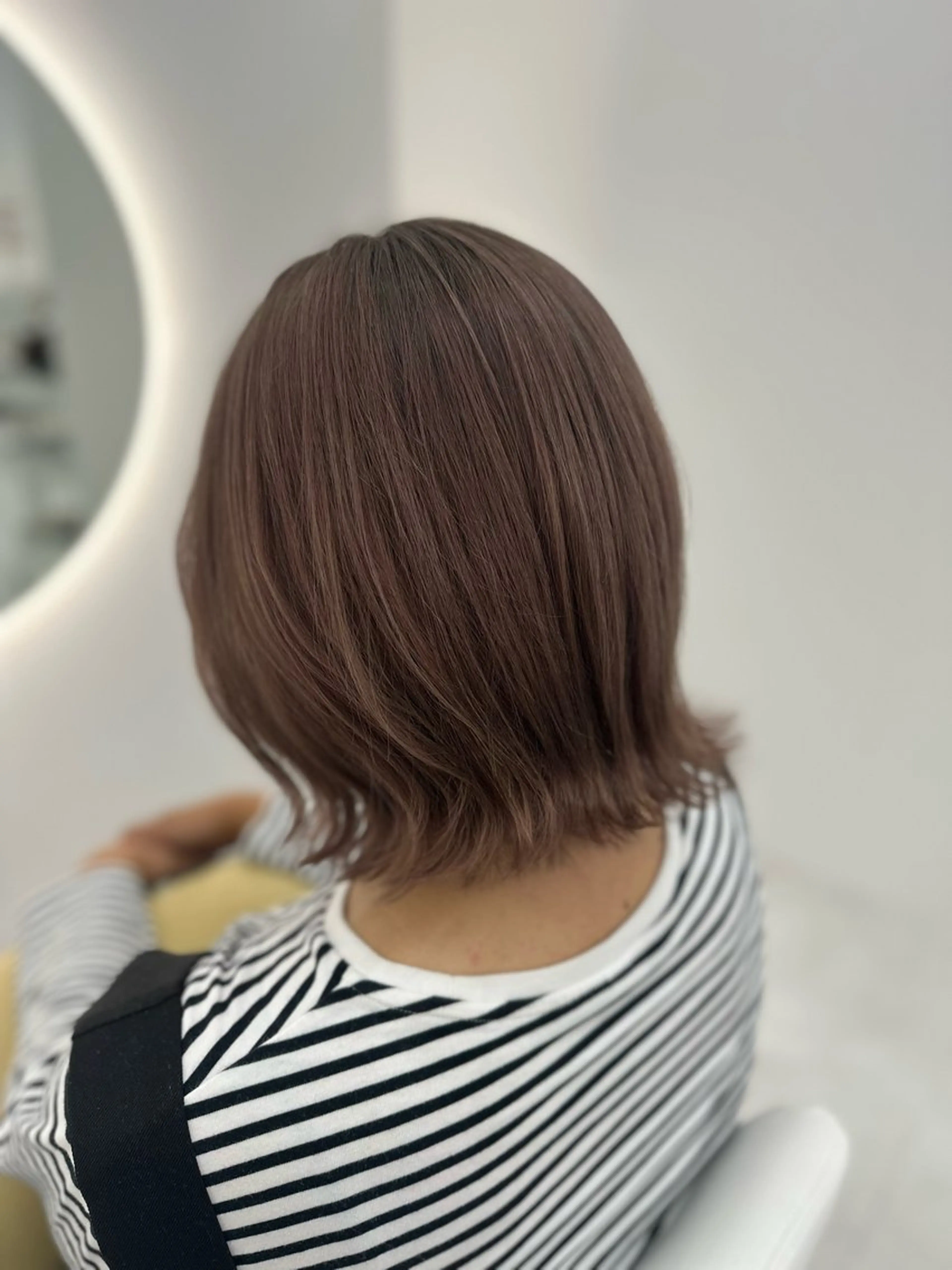 ミディアム aini上本町 吉元直明のヘアスタイル