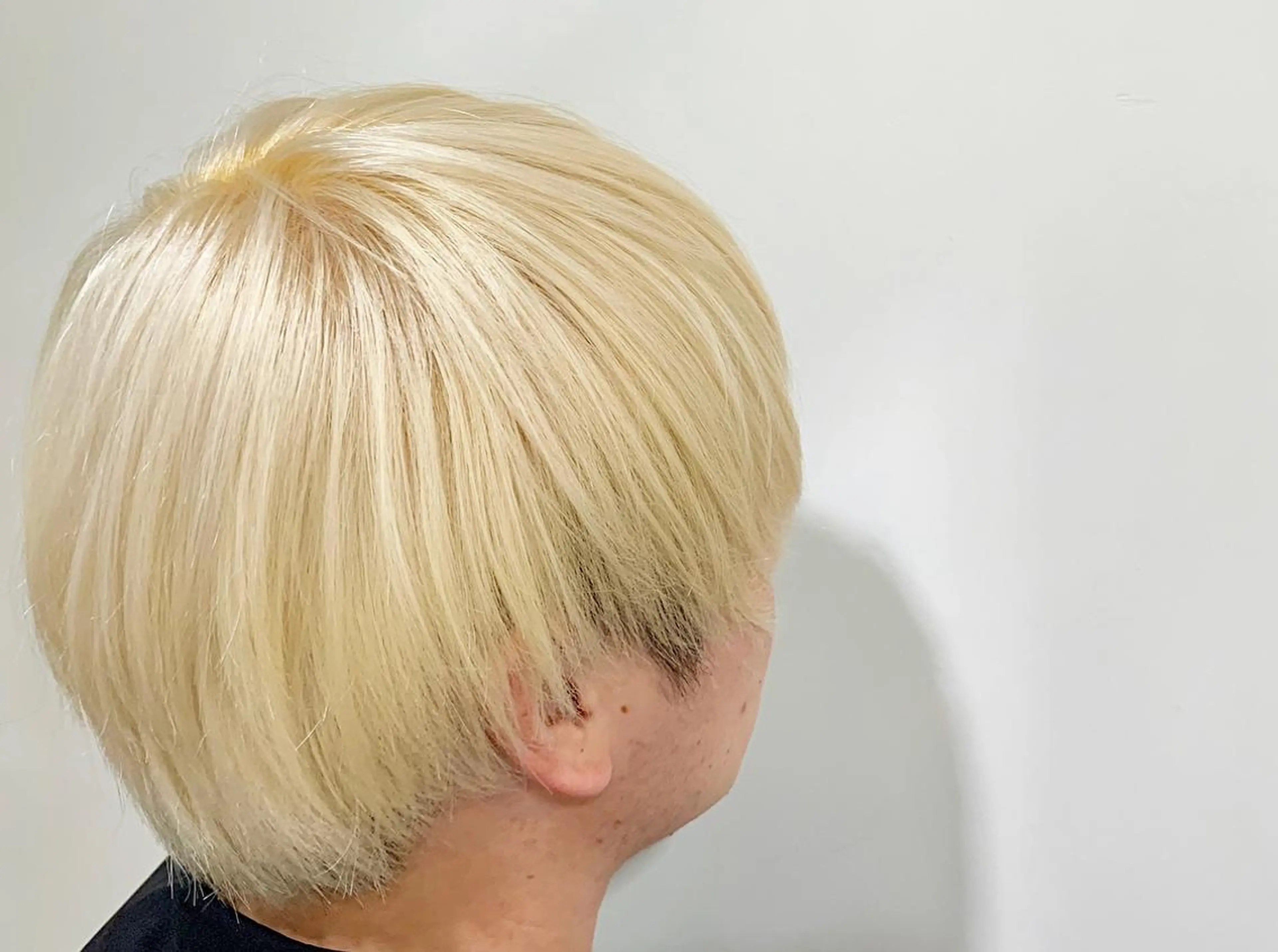 カラー メンズ ヘアカラー トリートメント あべ ゆうかのヘアスタイル