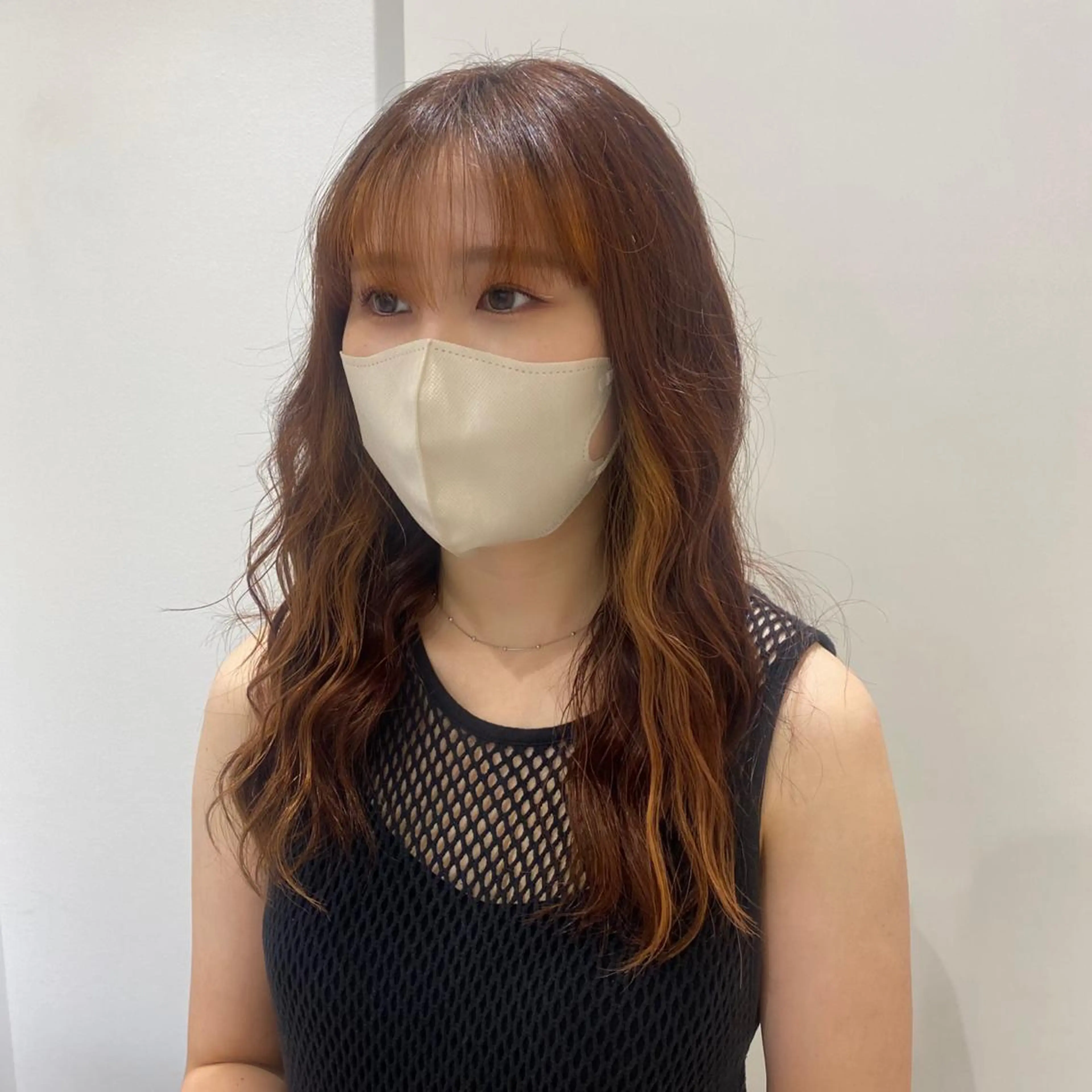 ロング カラー ブリーチ ブリーチなしカラー テラコッタ メンズ/メンズカラー 🍏すがのみき🍏のヘアスタイル