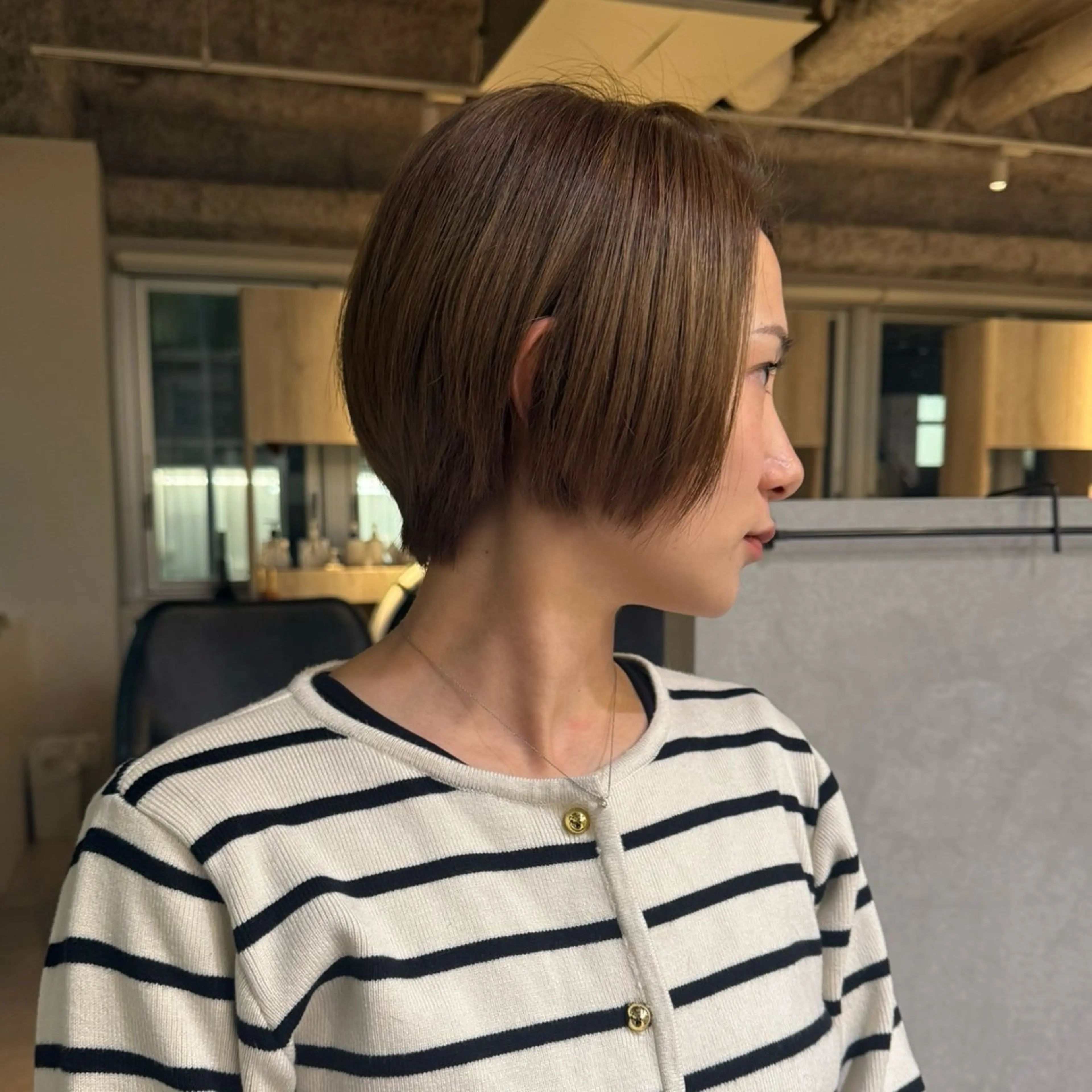 ショート 似合わせカット ショートヘア MaruQuee de mashu所属・似合わせショート/ 福井優音のヘアスタイル