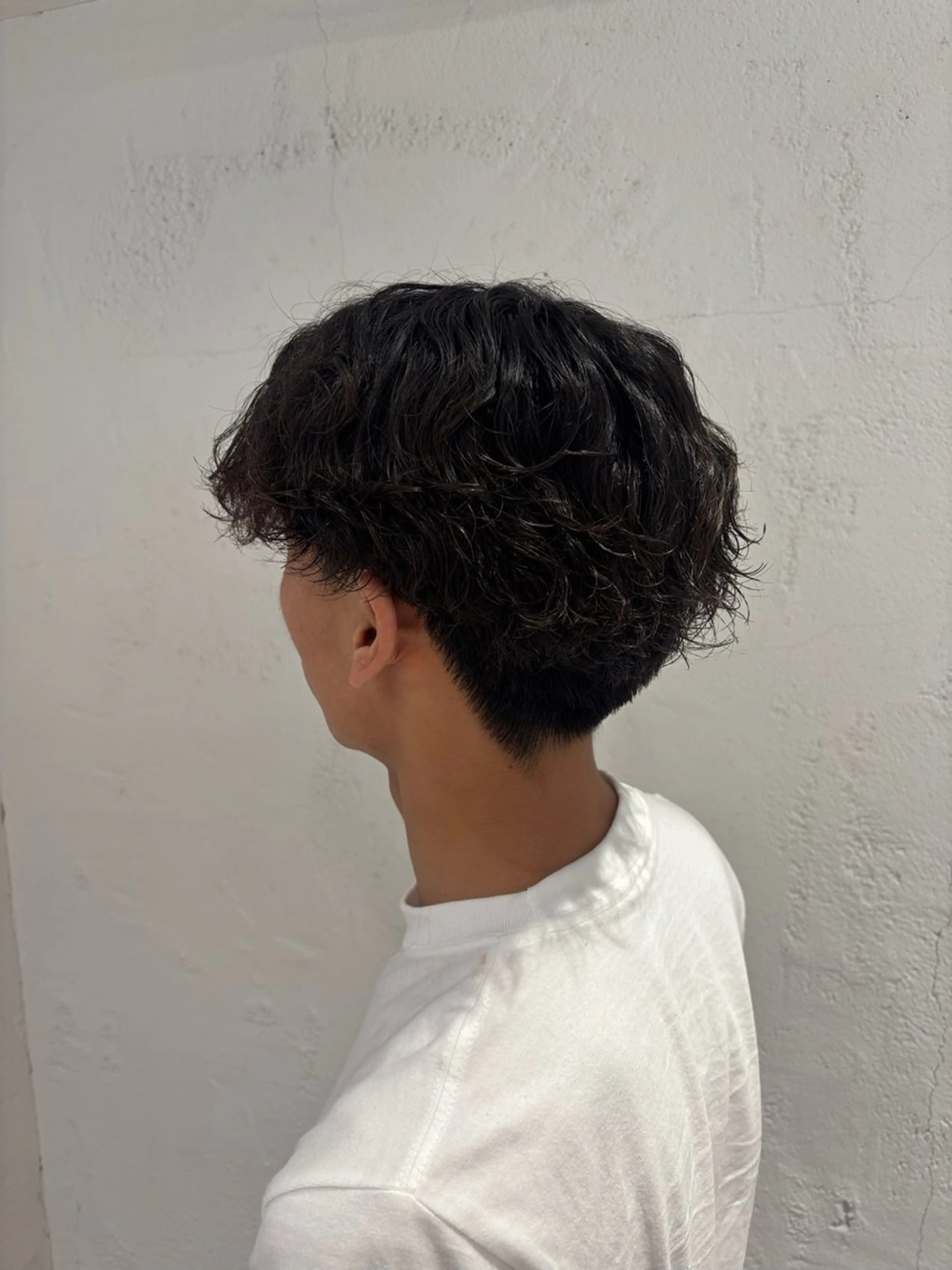 メンズ メンズパーマ パーマ ボブ/メンズ/パーマ /Tamakiのヘアスタイル