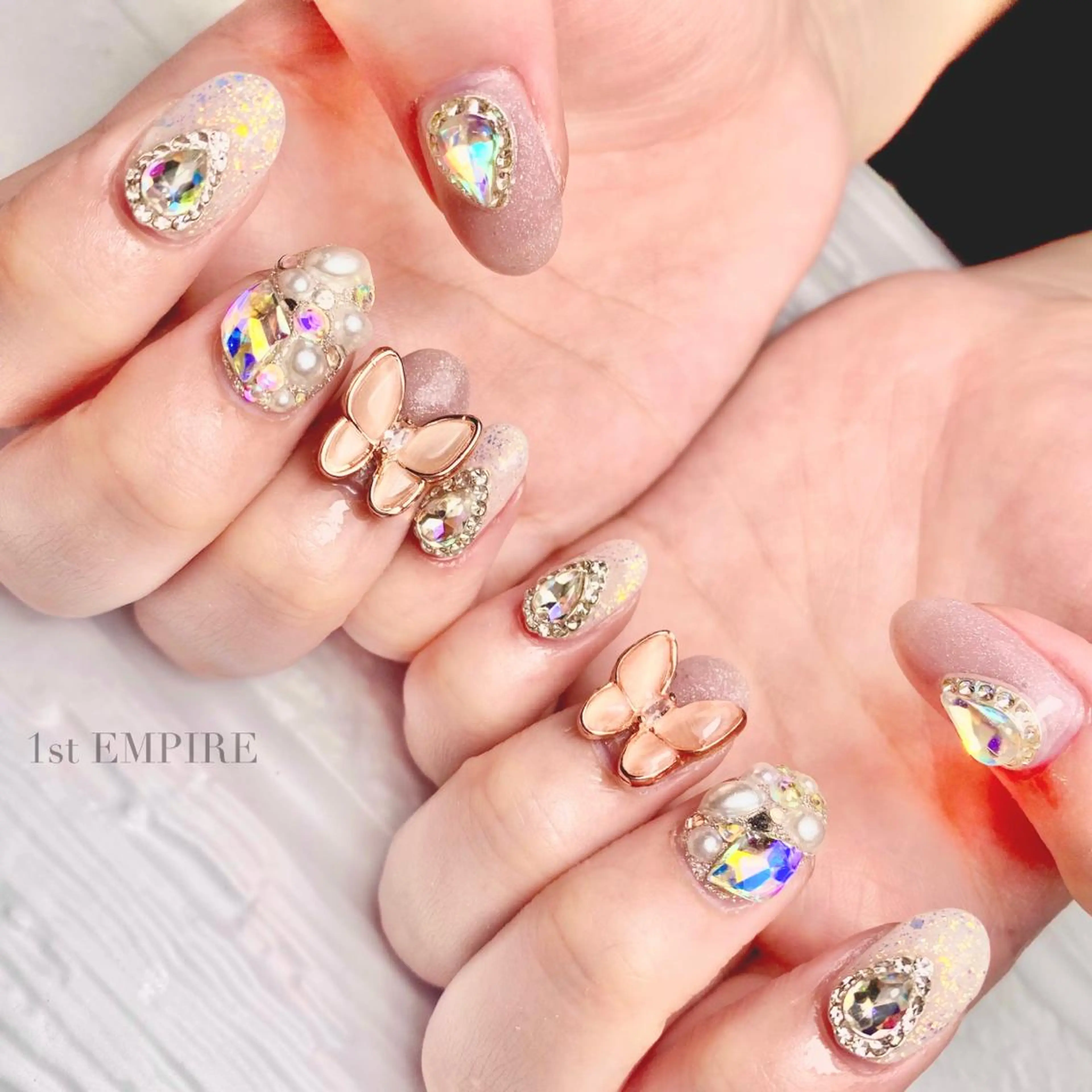 ネイル ハンドネイル saho by. 1st empireのネイルデザイン