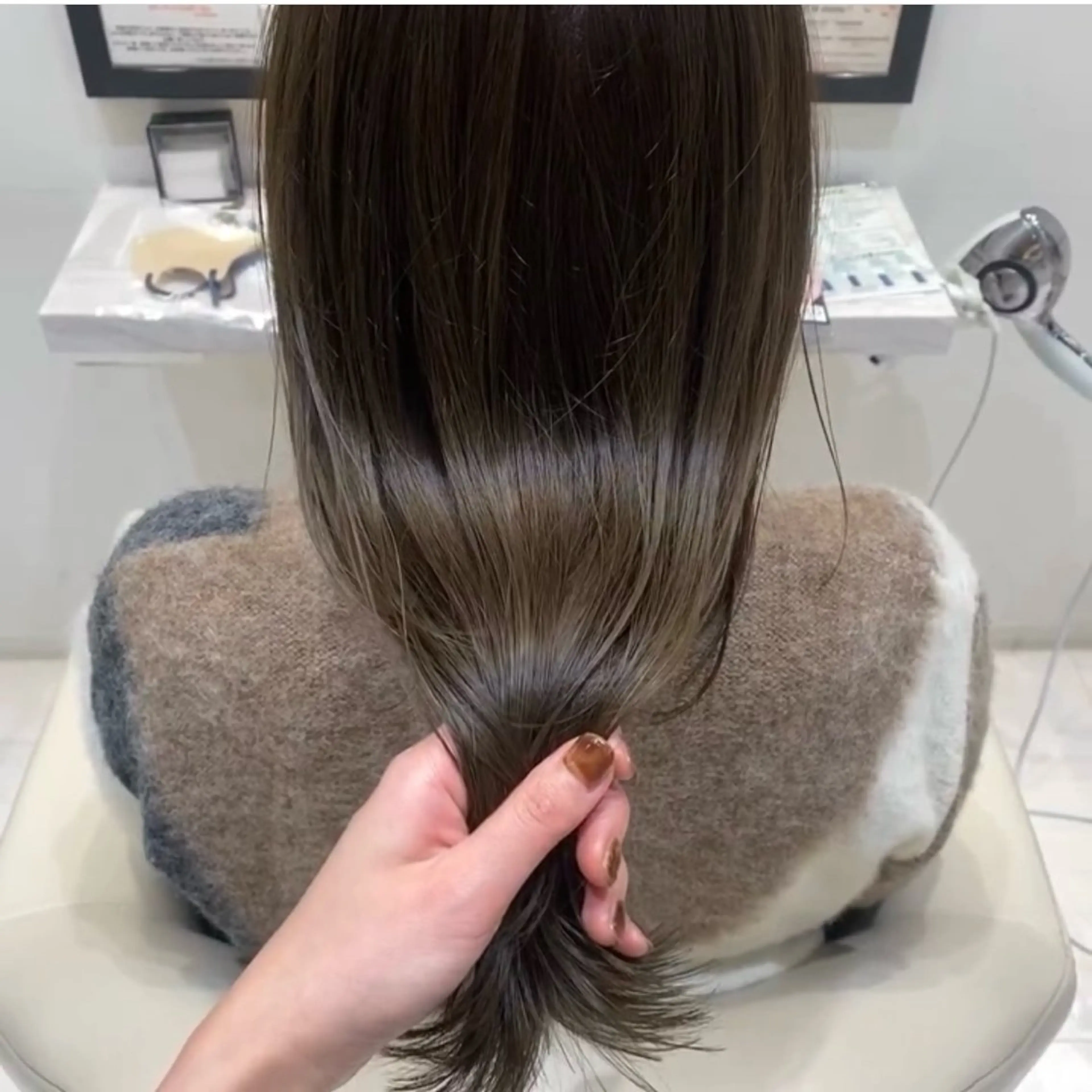 ロング カラー 透明感カラー k-twoういのヘアスタイル