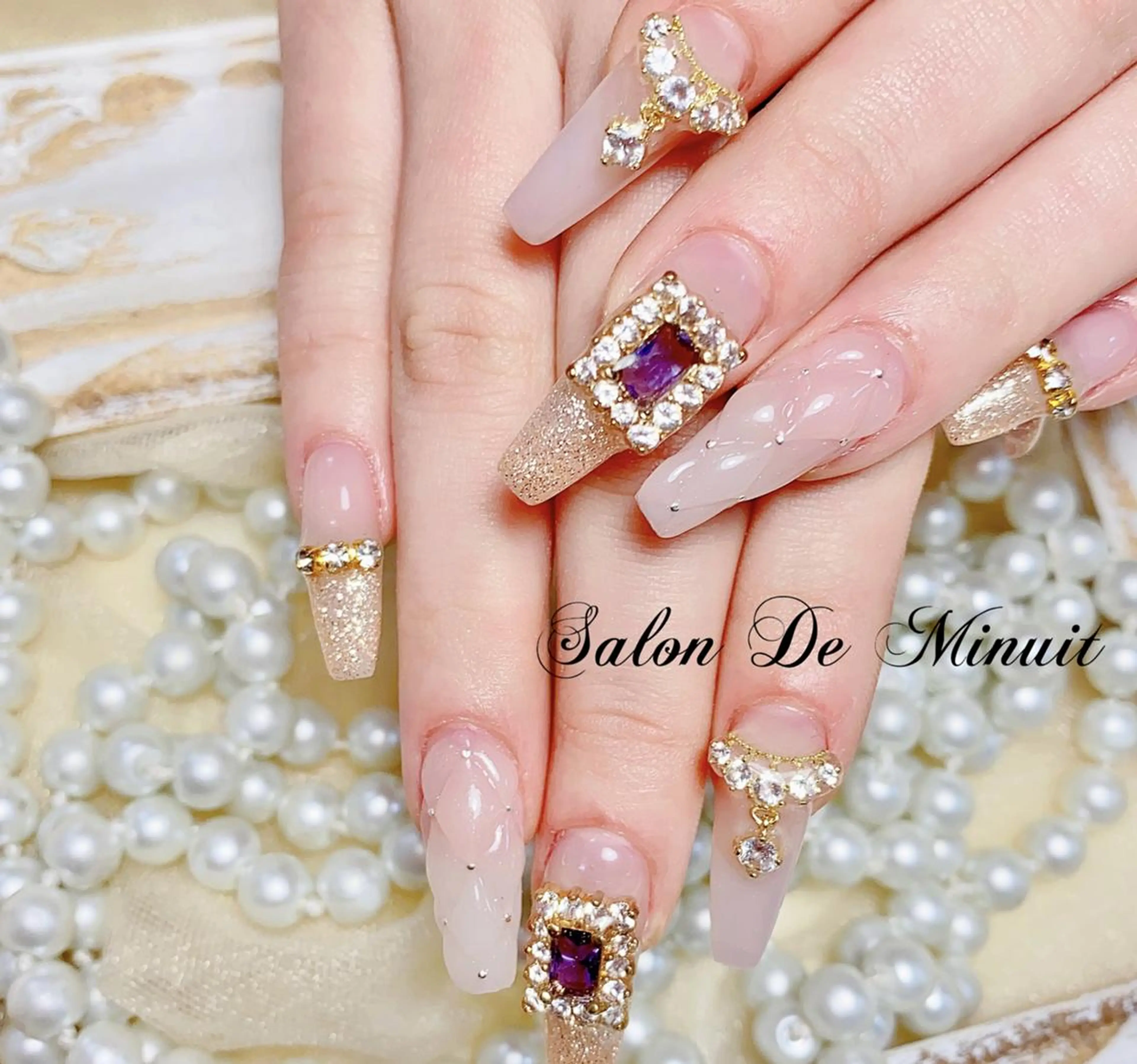 ネイル ハンドネイル ハンドケア Momo 🤍のネイルデザイン