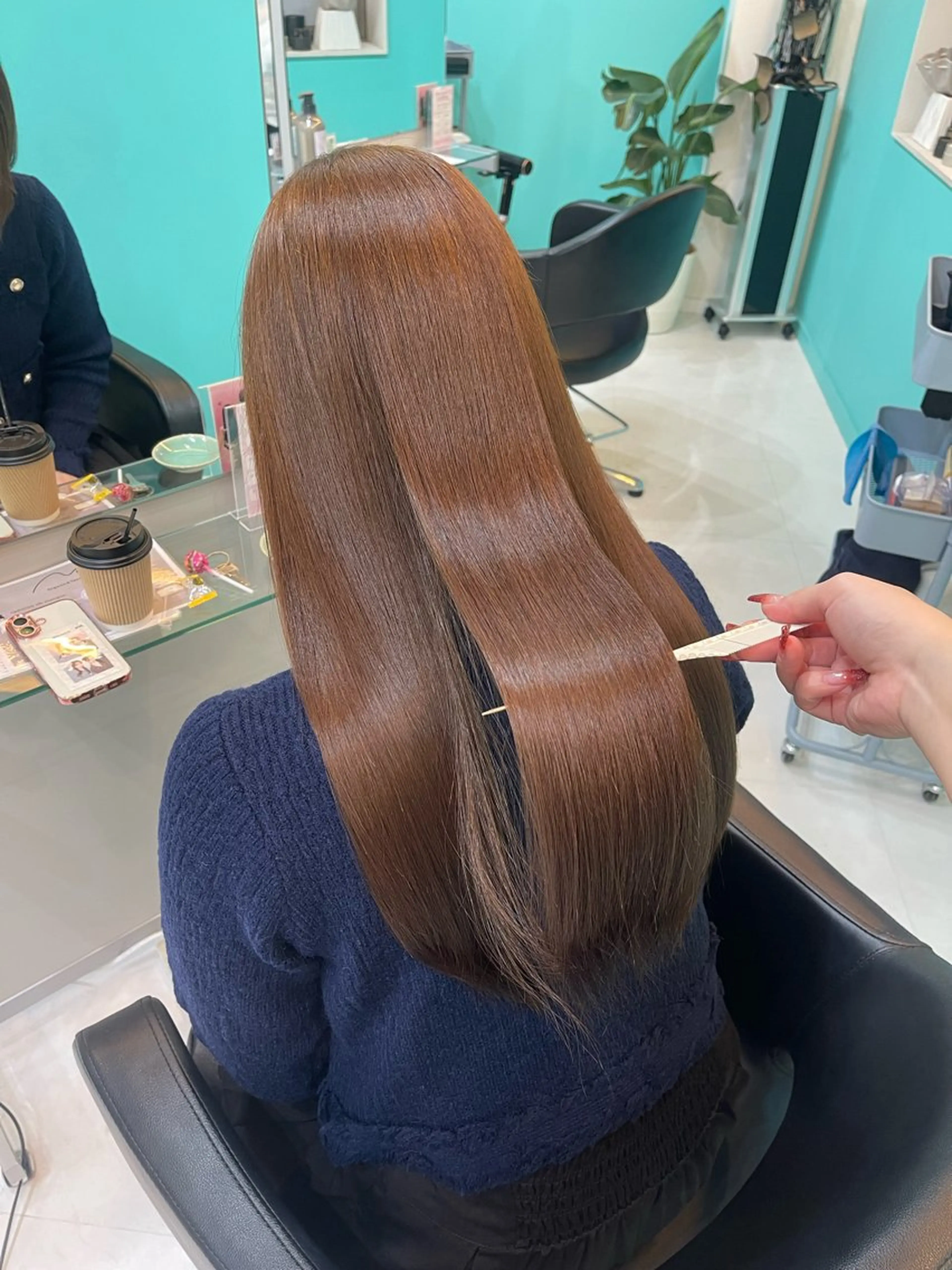 ロング カラー ヘアカラー mana/髪質改善/ ヘアセット/パーマのヘアスタイル