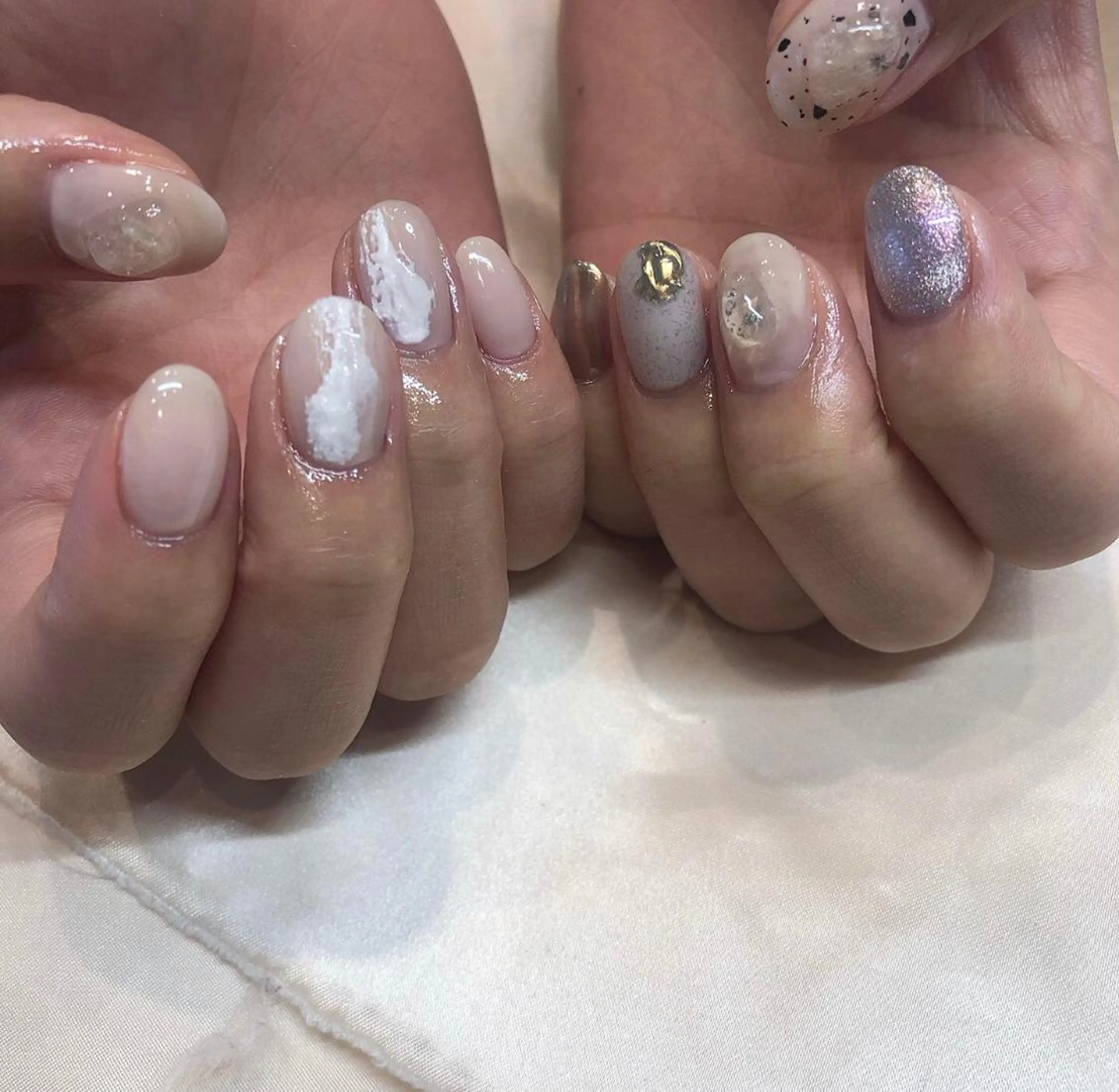 ネイル ☽ ☾のネイルデザイン