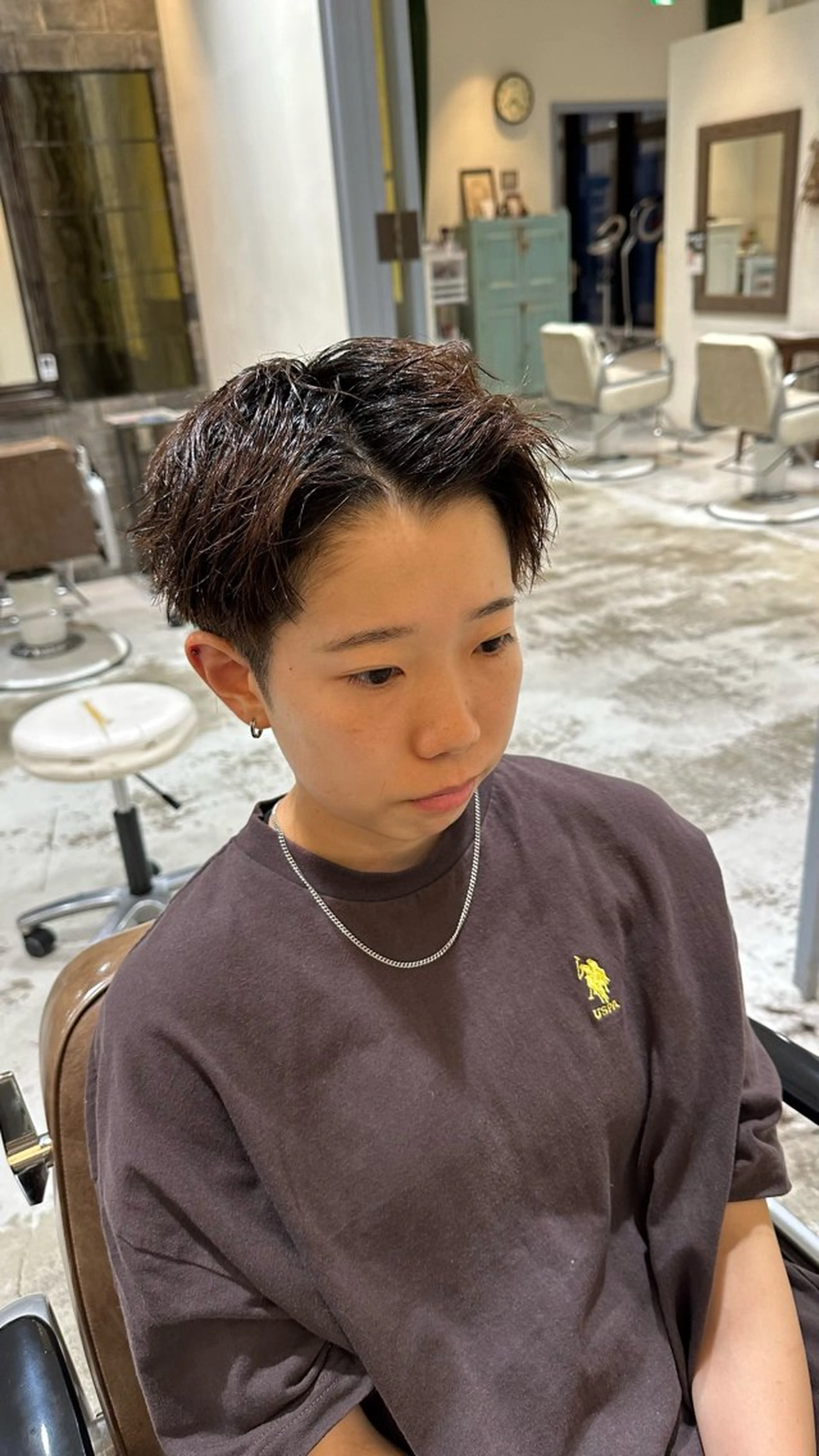 ショート 山口 歩美佳のヘアスタイル