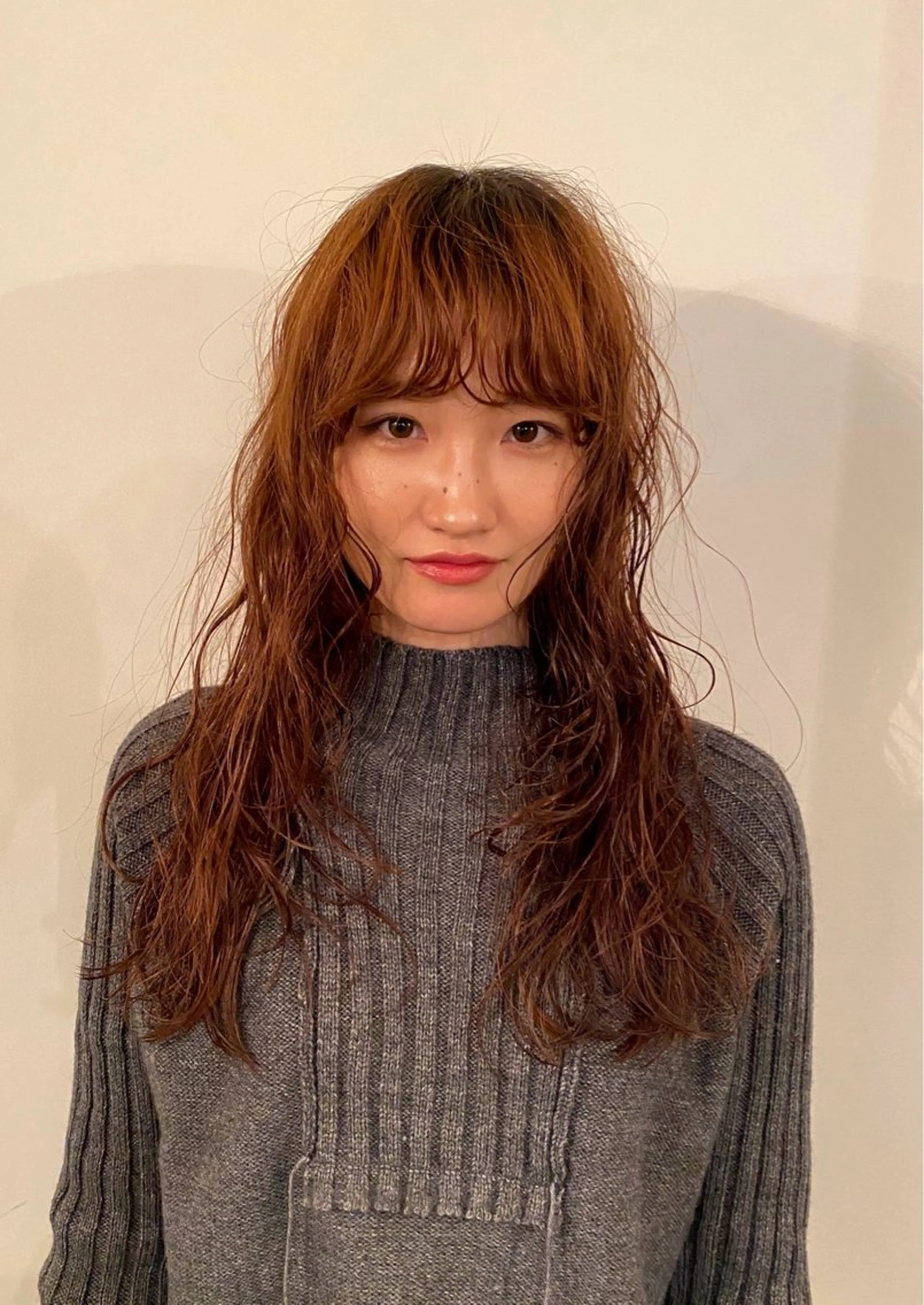 ロング パーマ カット ヘアカラー パーマ GATTACA所属・KEI gattacaのヘアスタイル