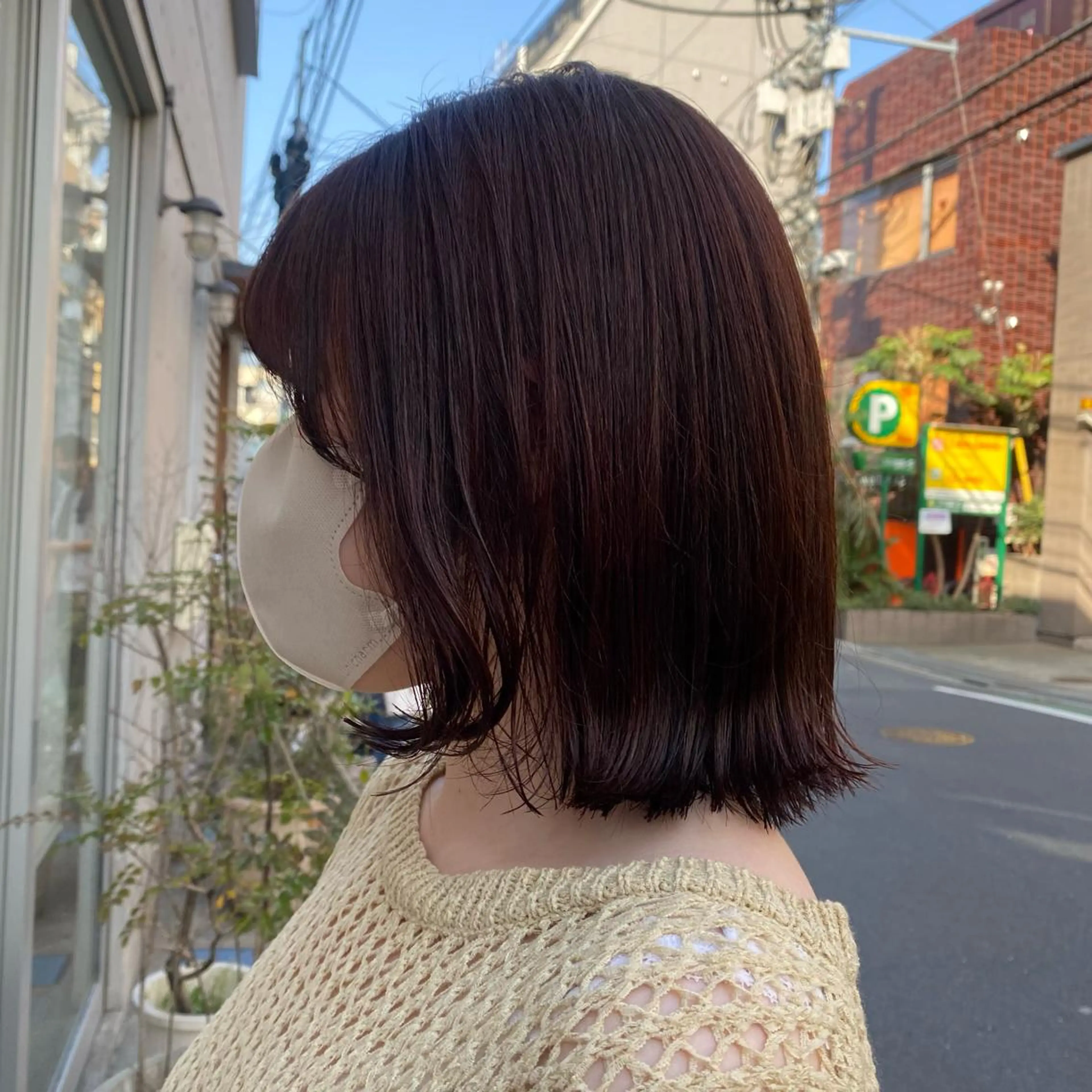 ミディアム カラー 🪭risa 暖色/レイヤー🪭のヘアスタイル