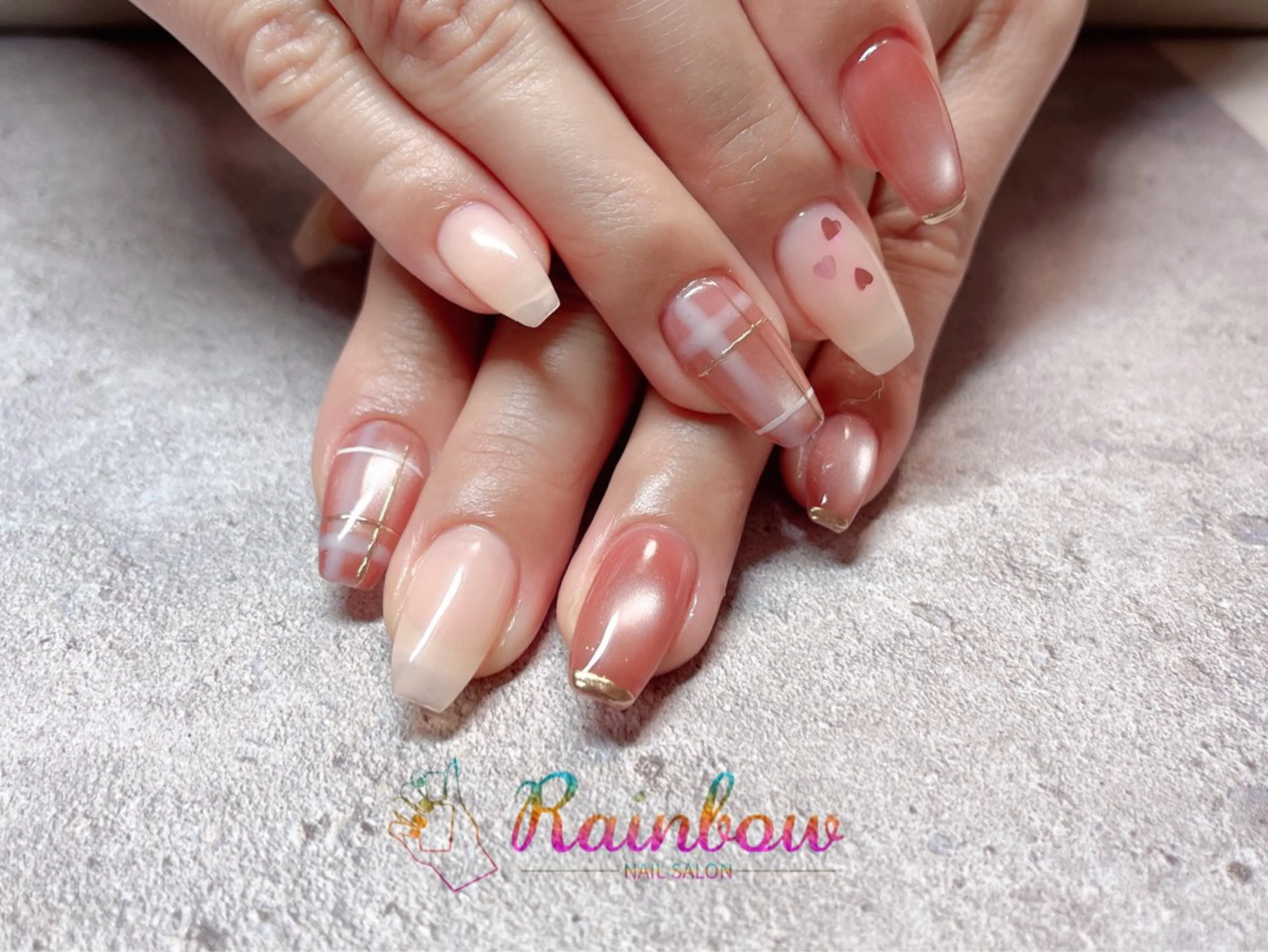 ネイル ハンドネイル Rainbow Nailのネイルデザイン