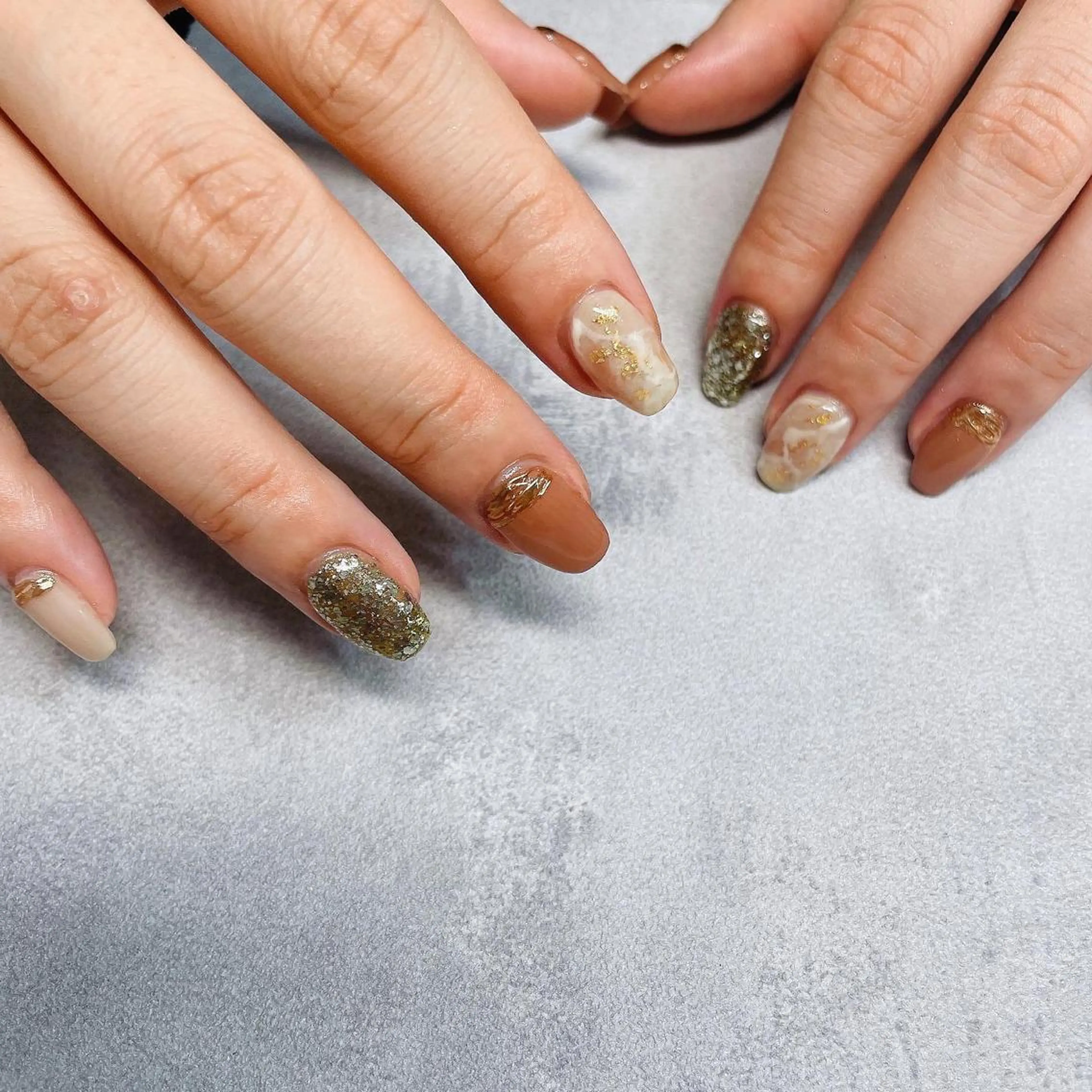 ネイル ニュアンス🌿‬ Aivy./アイビーのネイルデザイン