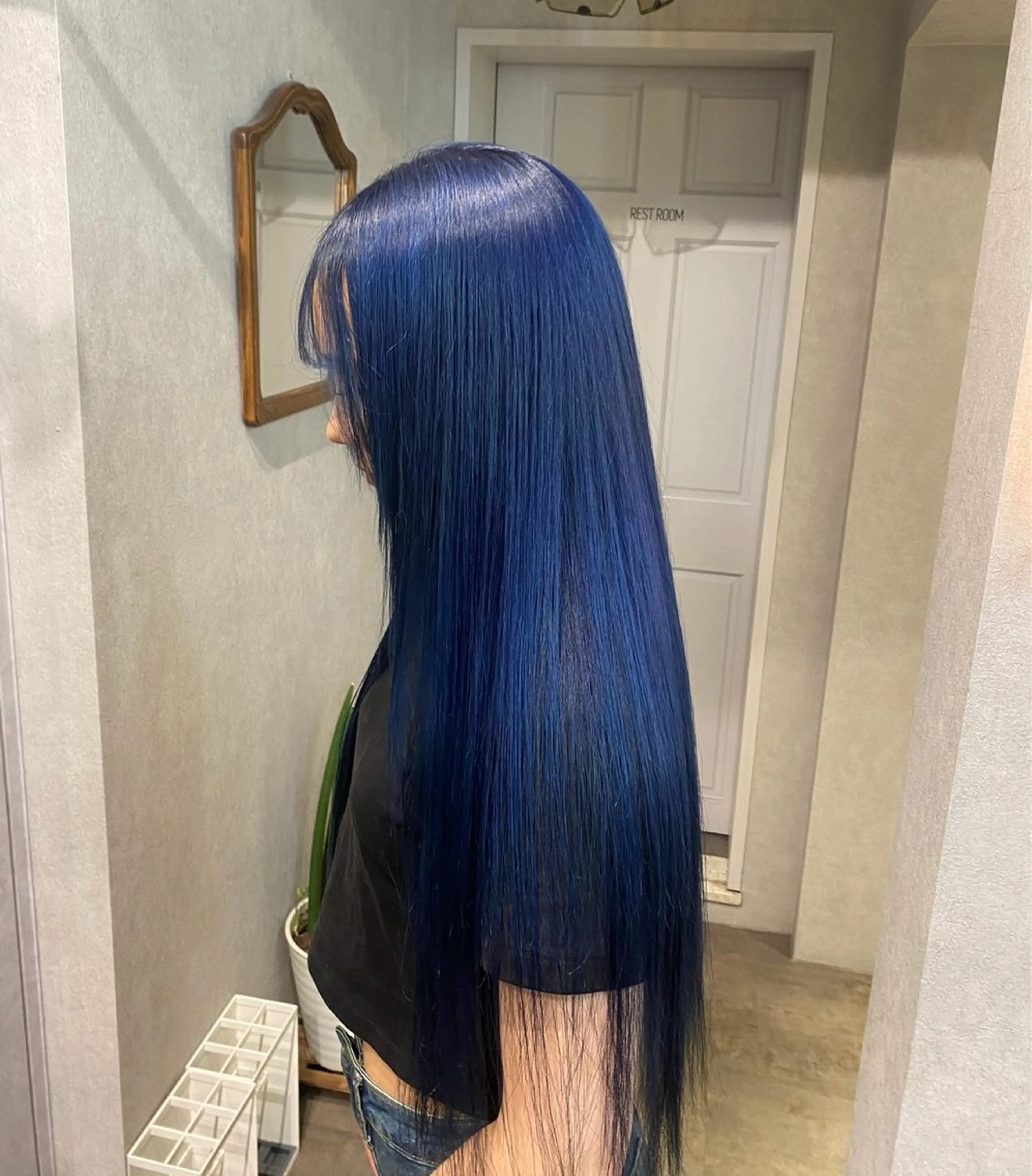 ロング カラー ヘアカラー ハイトーン💖 ネイル💅まりなのヘアスタイル