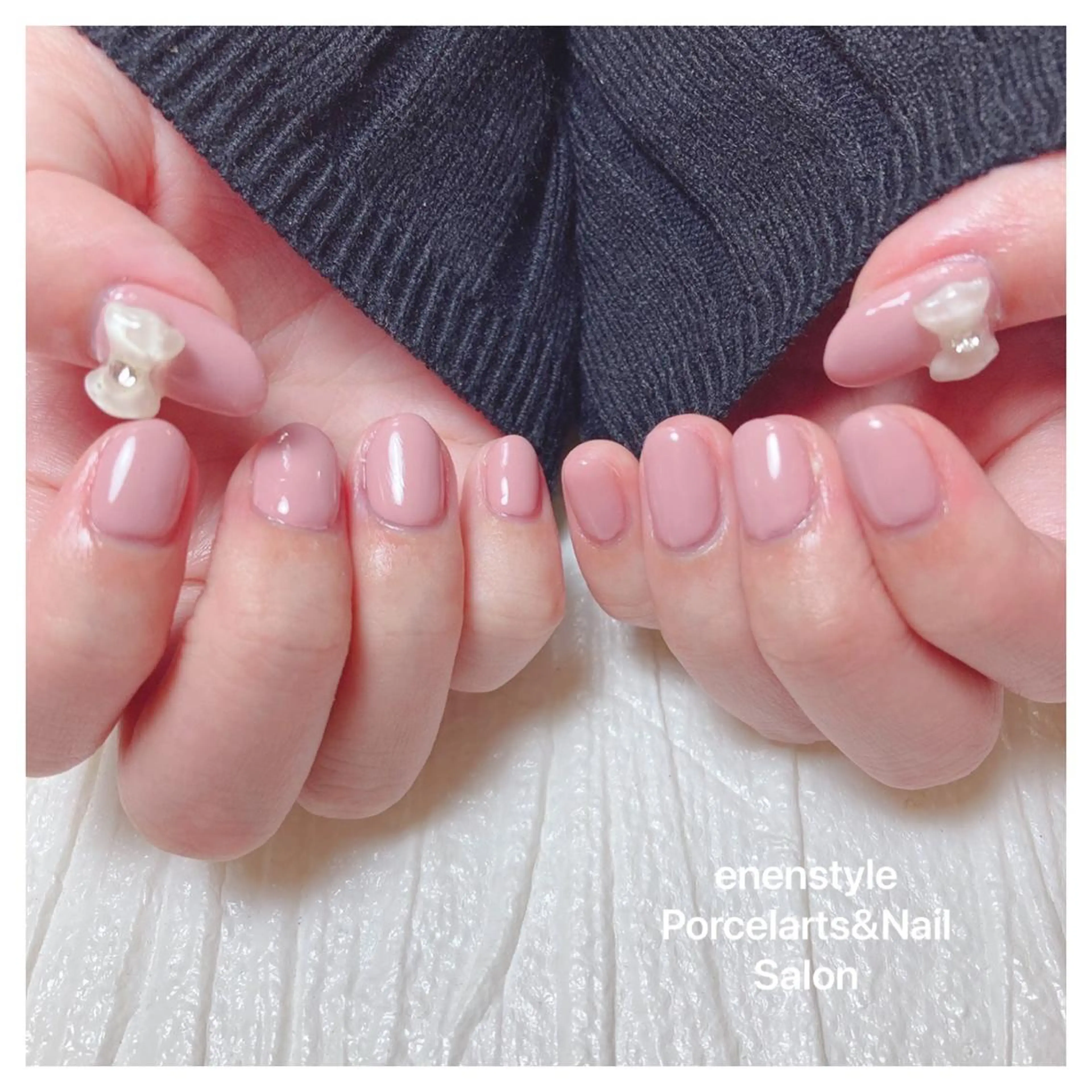 ミディアム ネイル 👑enen style👑のネイルデザイン