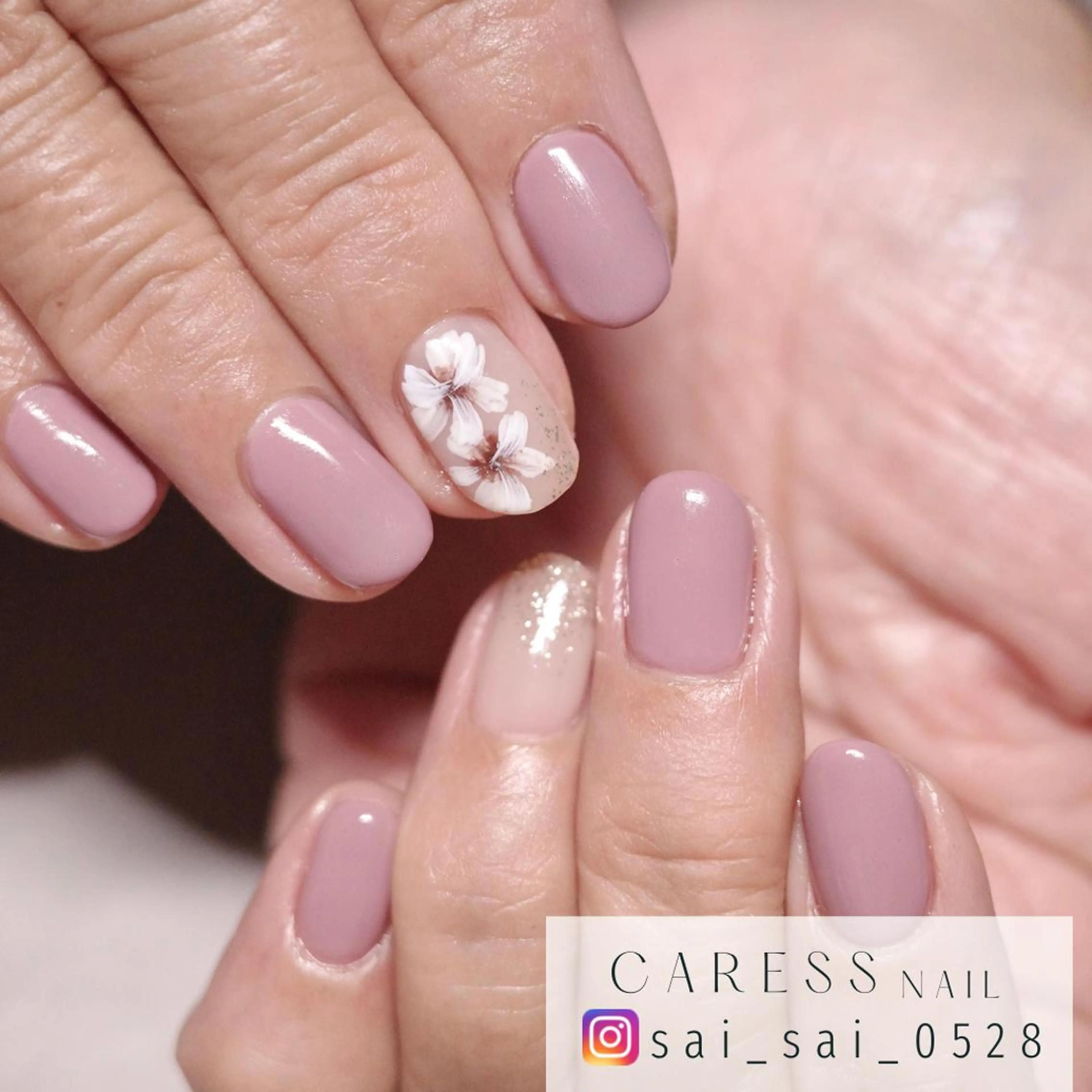 ネイル caress  nail カレスネイル　代々木上原所属・カレスネイル さいのネイルデザイン