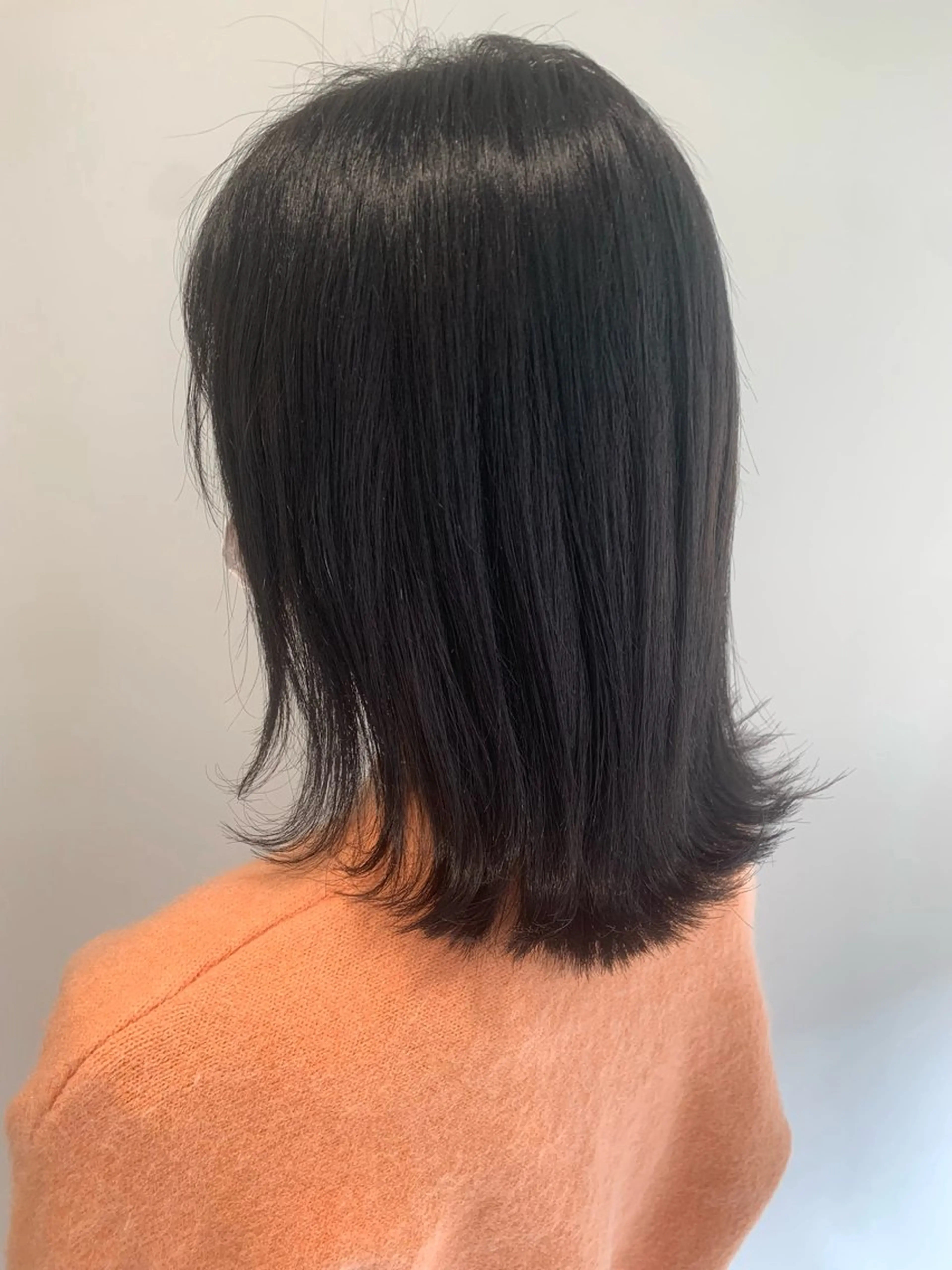 ミディアム カット 縮毛矯正 トリートメント 松浦ゆずき 韓国/ 診断/ダウンパーマのヘアスタイル