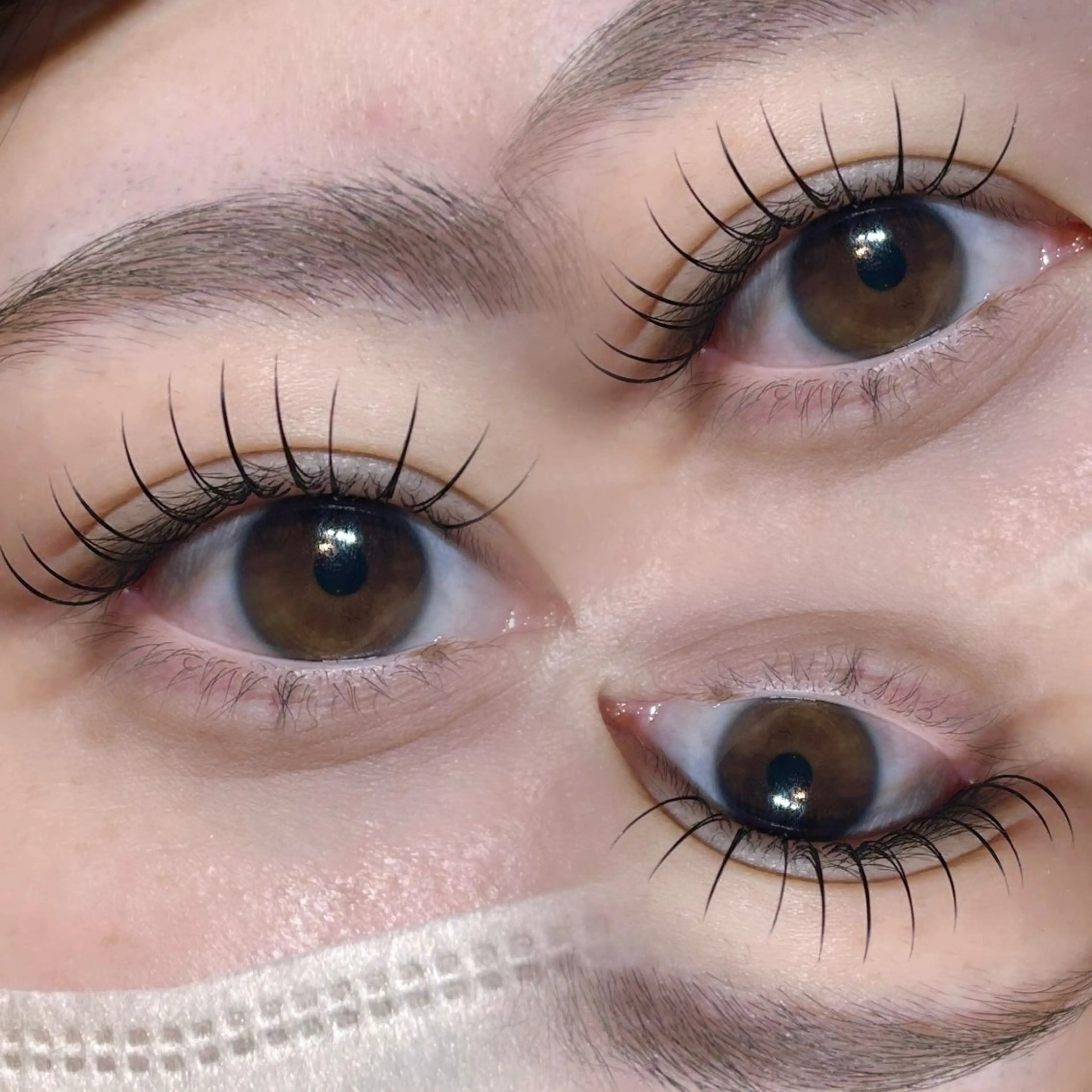 マツエク・マツパ フラットラッシュ マツエク SALON VILLAGE所属・eyelash kaori 🎀🫧のマツエク・マツパデザイン