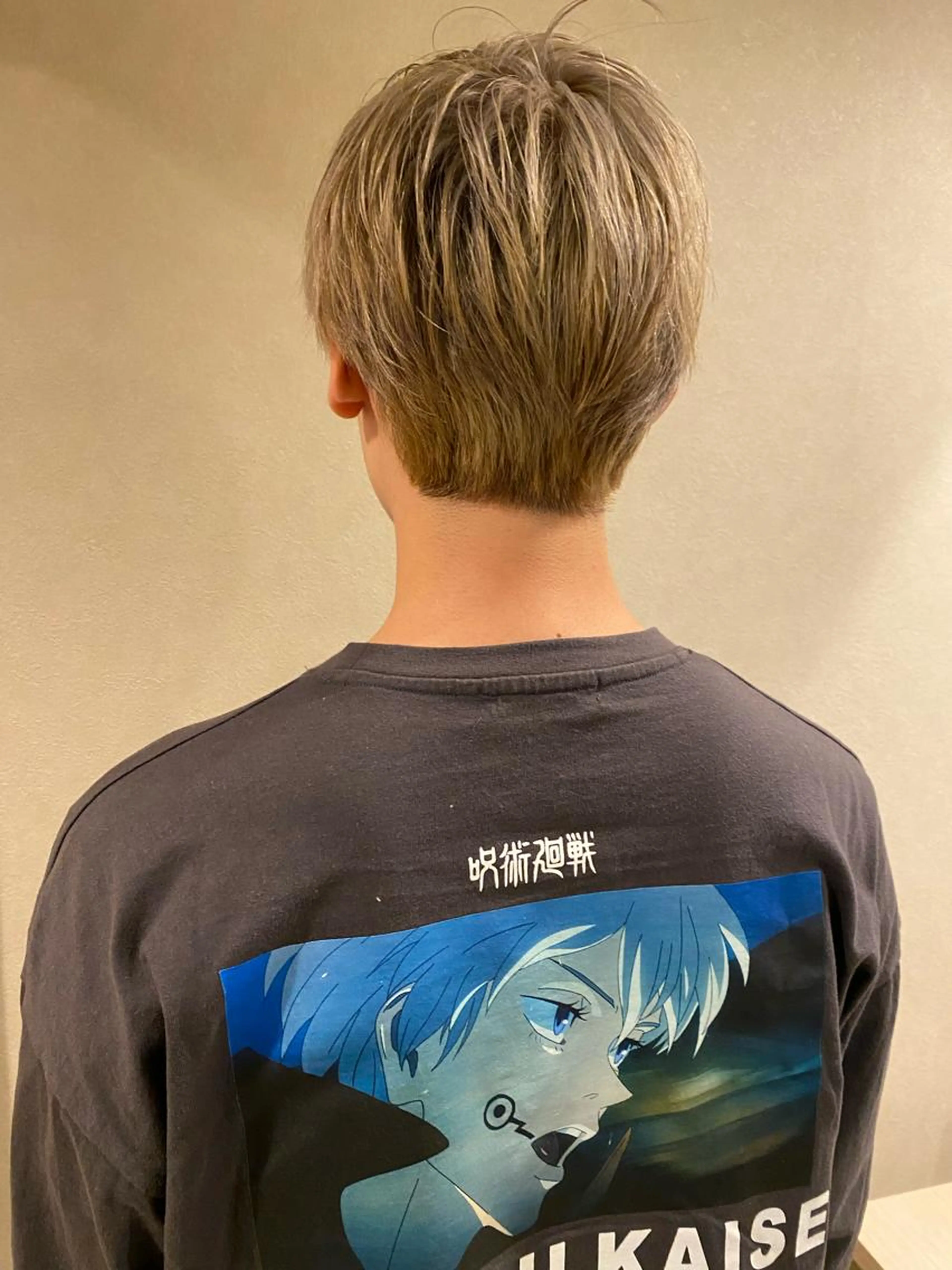 メンズダブルカラー(ブリーチありフルカラーorハイライト)の写真