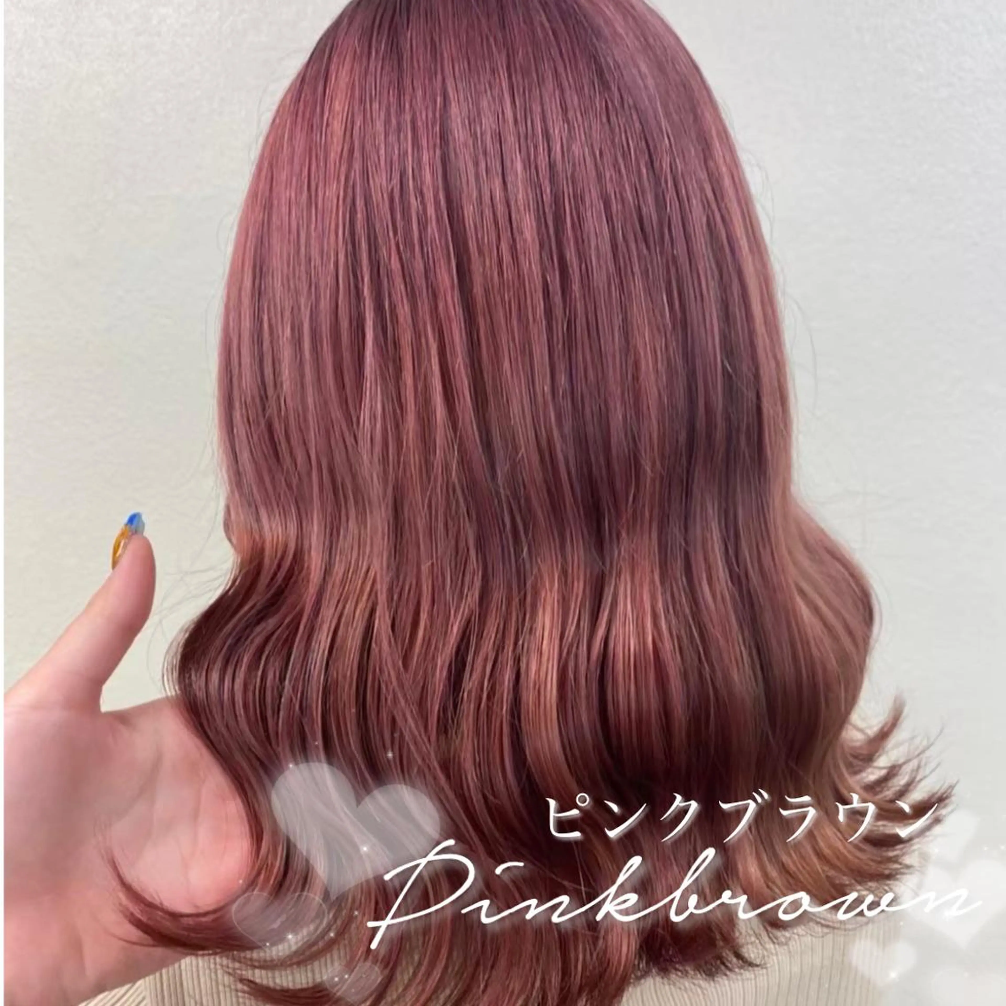 ロング カラー ガーリー♡女の子っぽ ヘア♡ピンクカラー♡のヘアスタイル