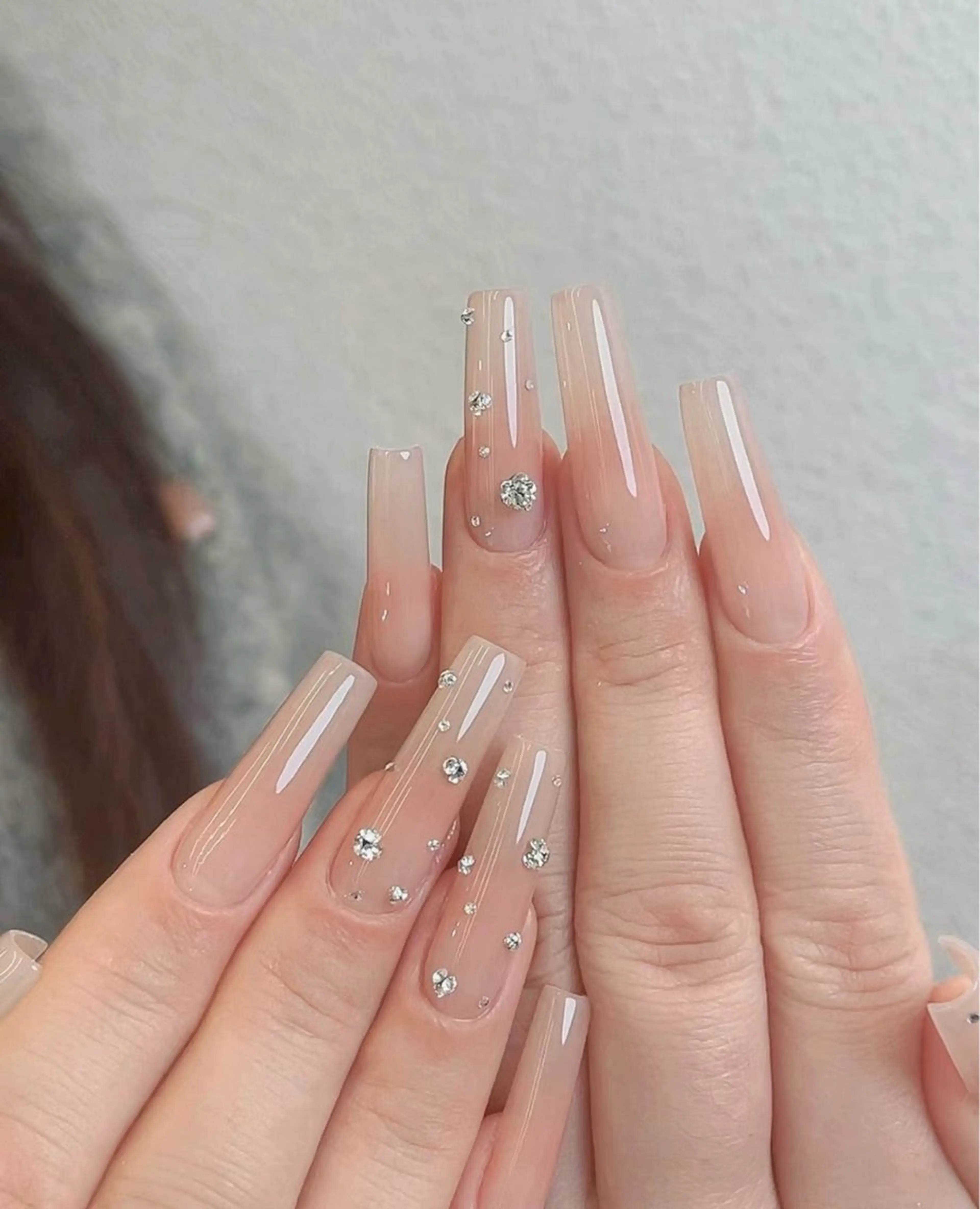 [長さ出し]持ち込みOK♪パーツ付け放題！デザイン2本まで＋ワンカラーの写真