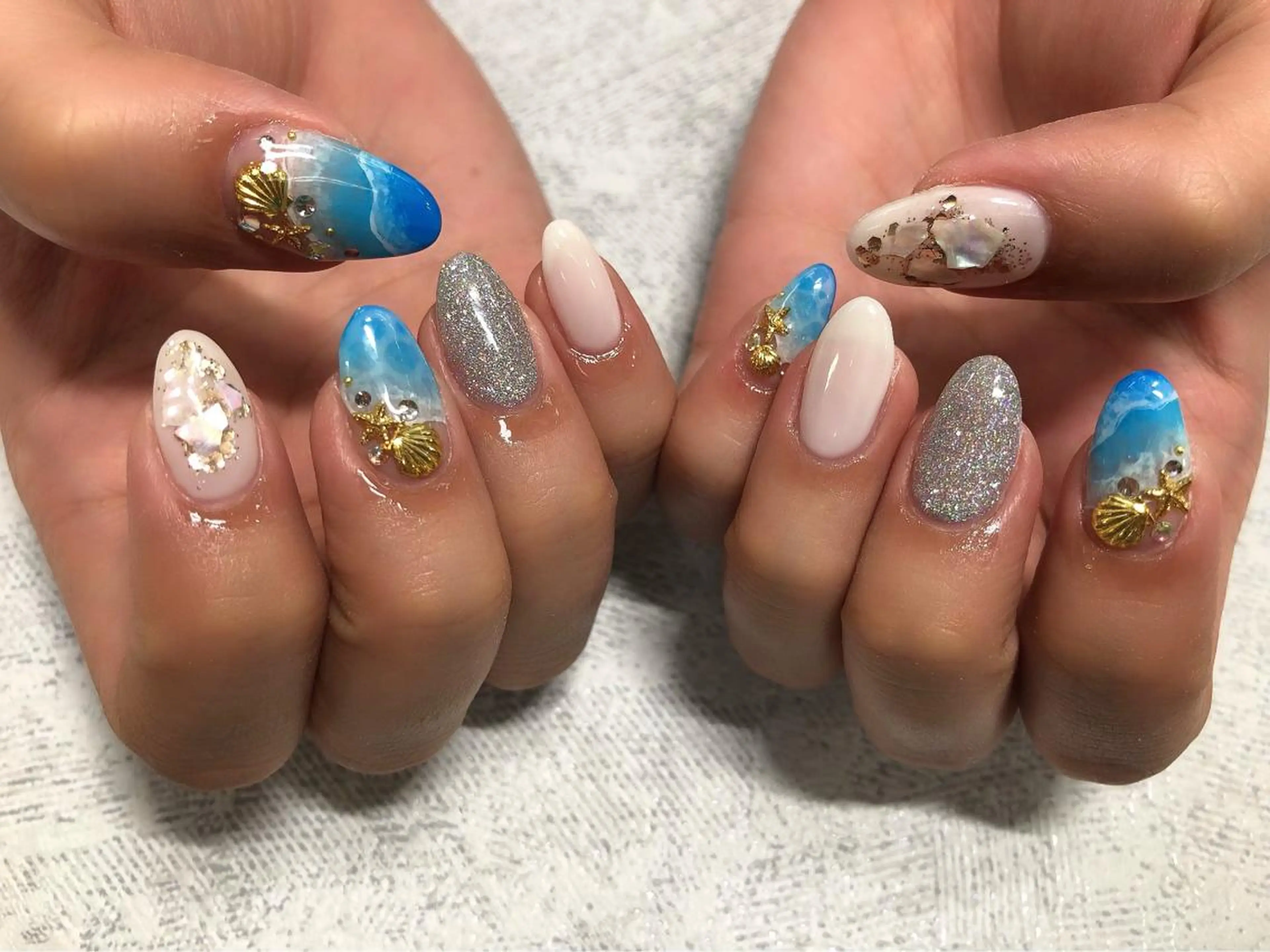 ネイル 持ち込み ハンドネイル 【Yappy🌈】 💖P-tanaのネイルデザイン