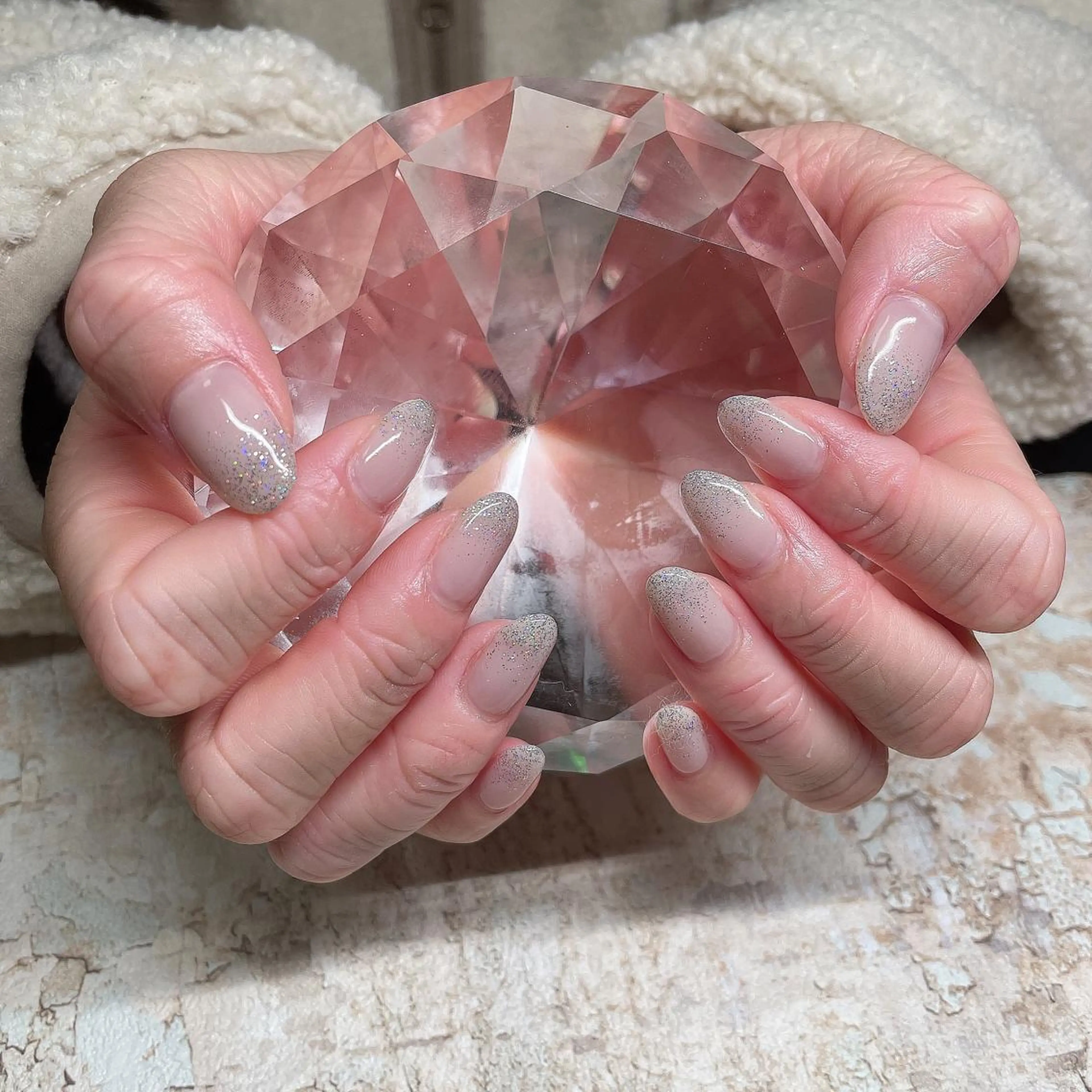 ネイル アートネイル フレンチネイル ジェルネイル グラデーション 韓国ネイル Nail room Bimano所属・Bimano seica♡+°のネイルデザイン