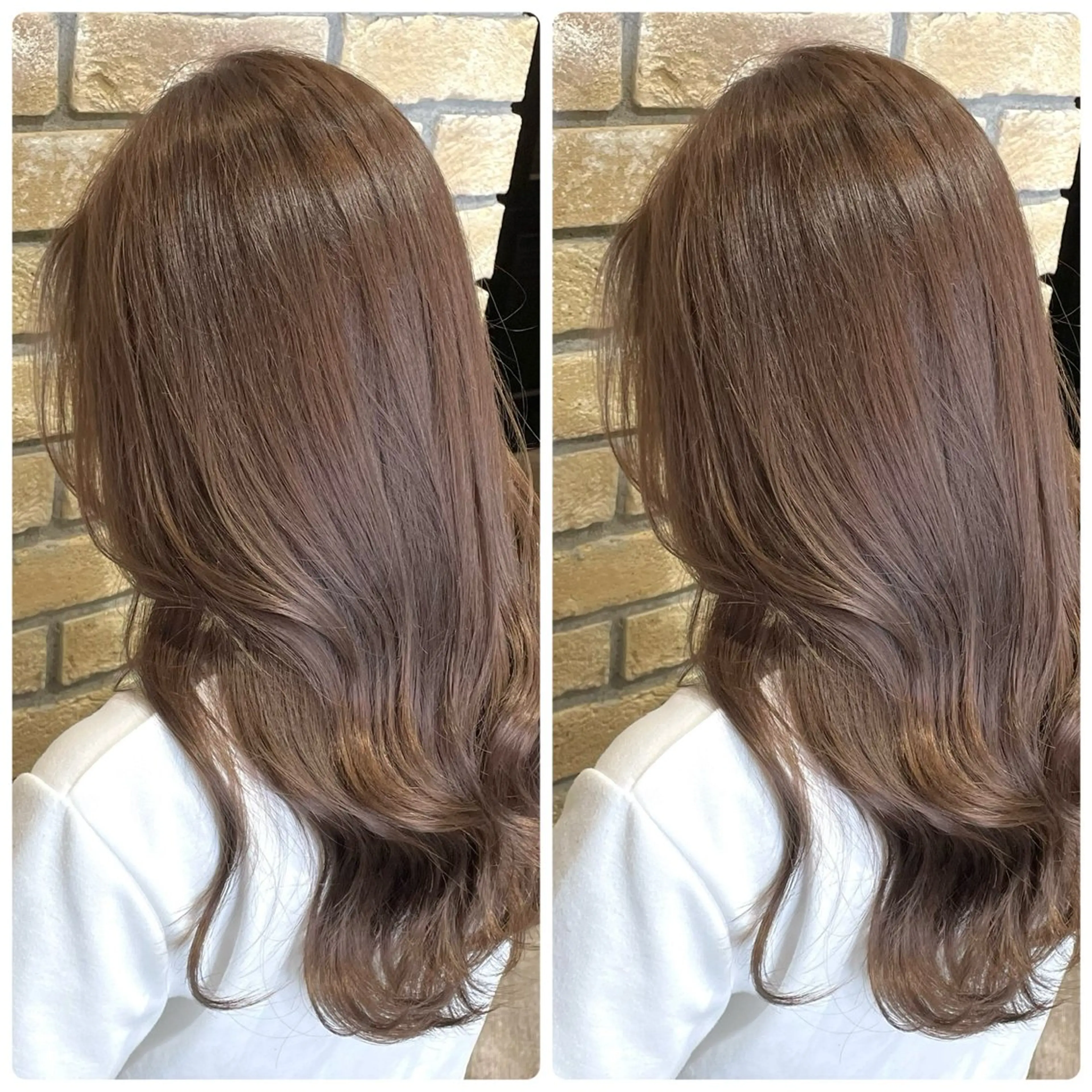 セミロング 🌟透明感カラー 🌟松岡勇輝のヘアスタイル